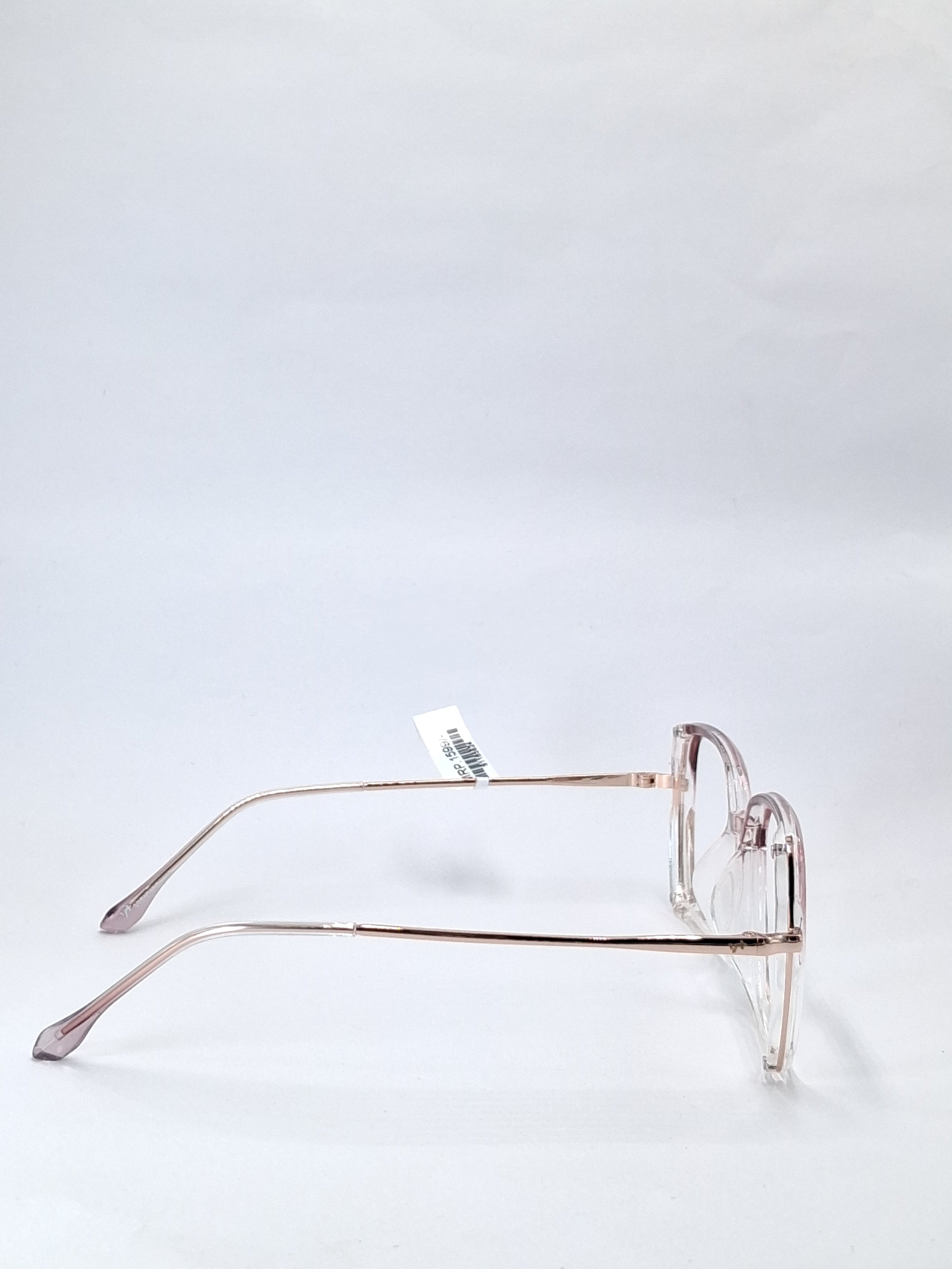 vision plus crystal pink with white with metal stick frame