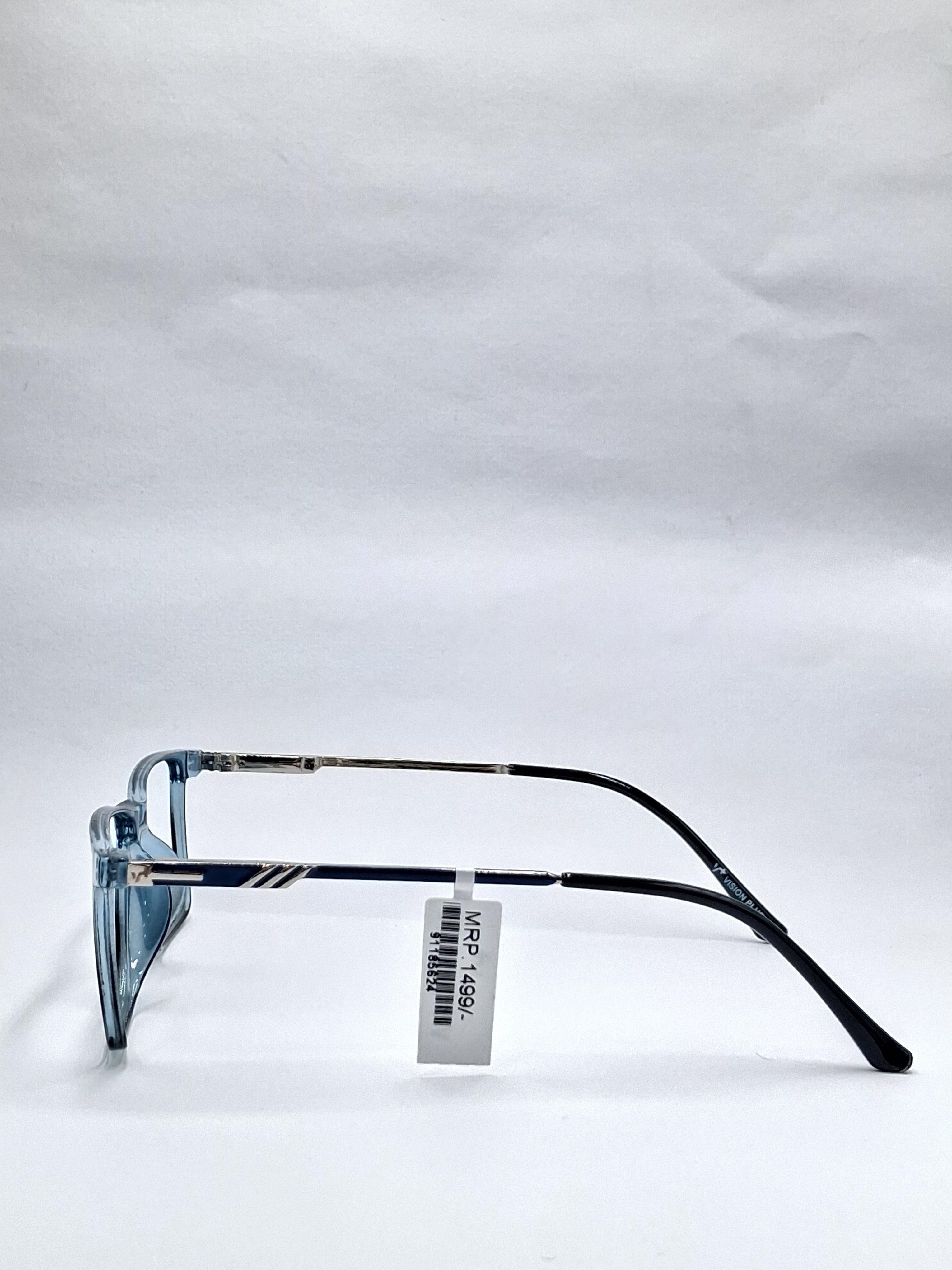 vision plus crystal sky blue with metal stick frame