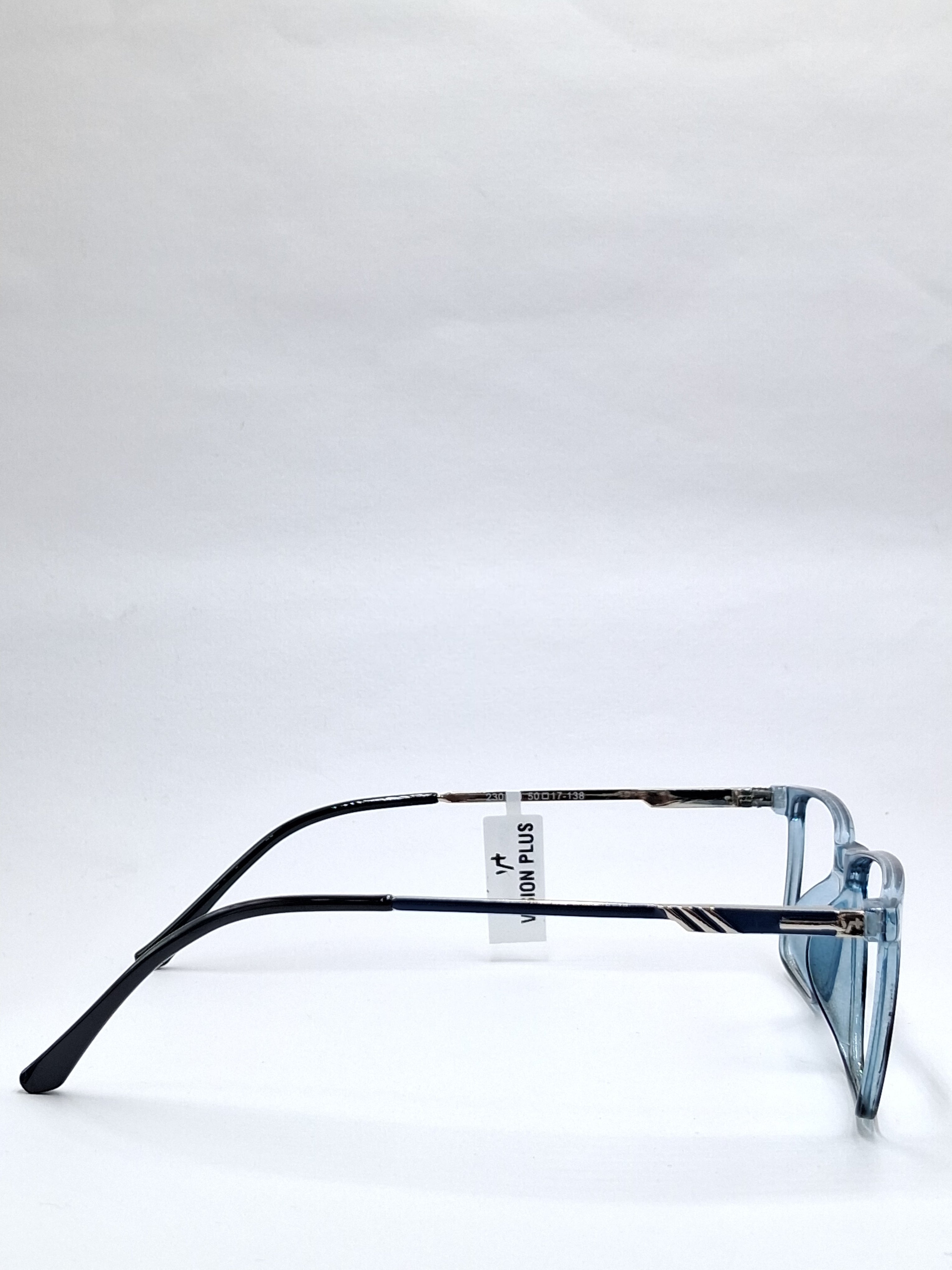 vision plus crystal sky blue with metal stick frame
