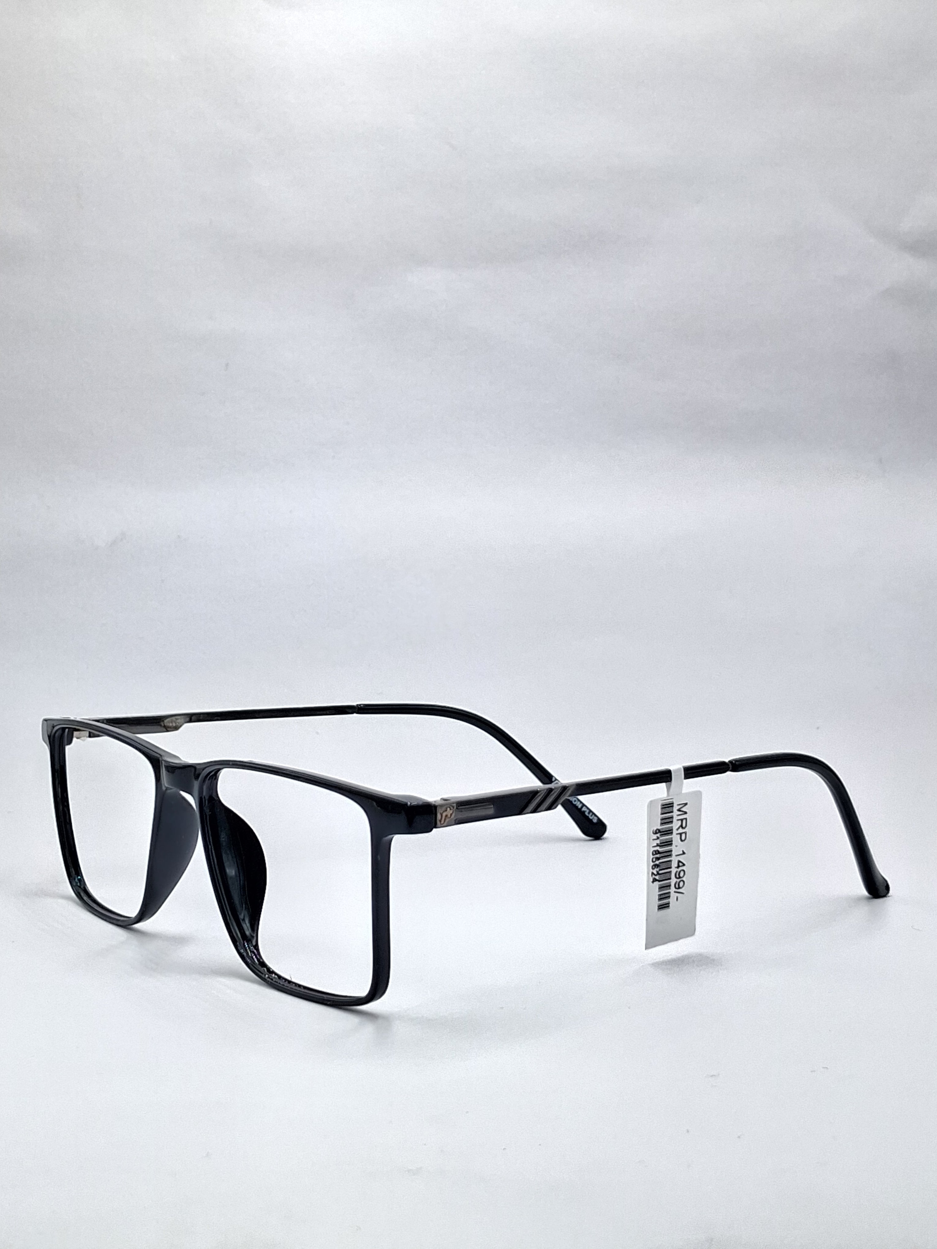 vision plus glossy black with metal stick frame