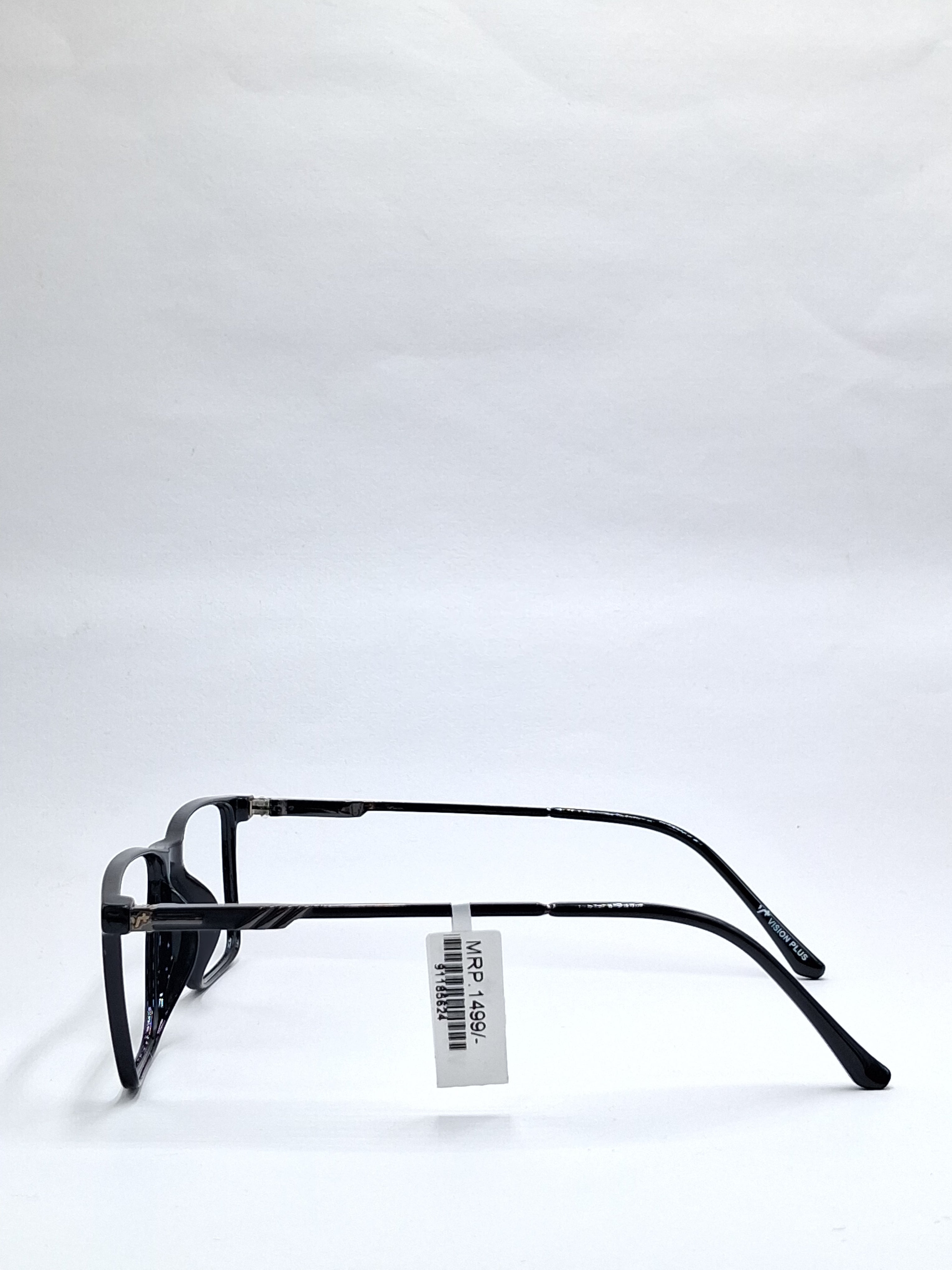 vision plus glossy black with metal stick frame