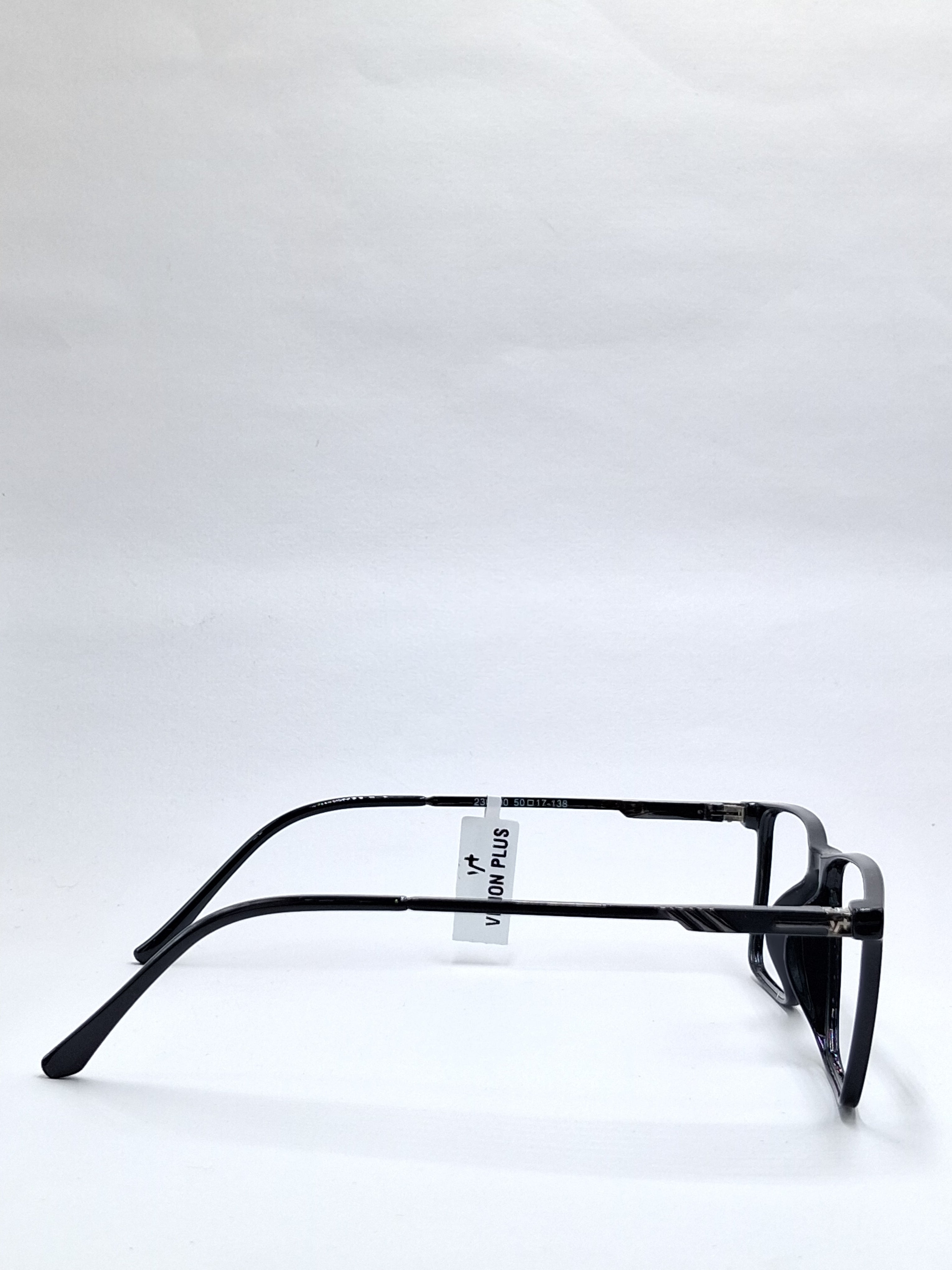 vision plus glossy black with metal stick frame