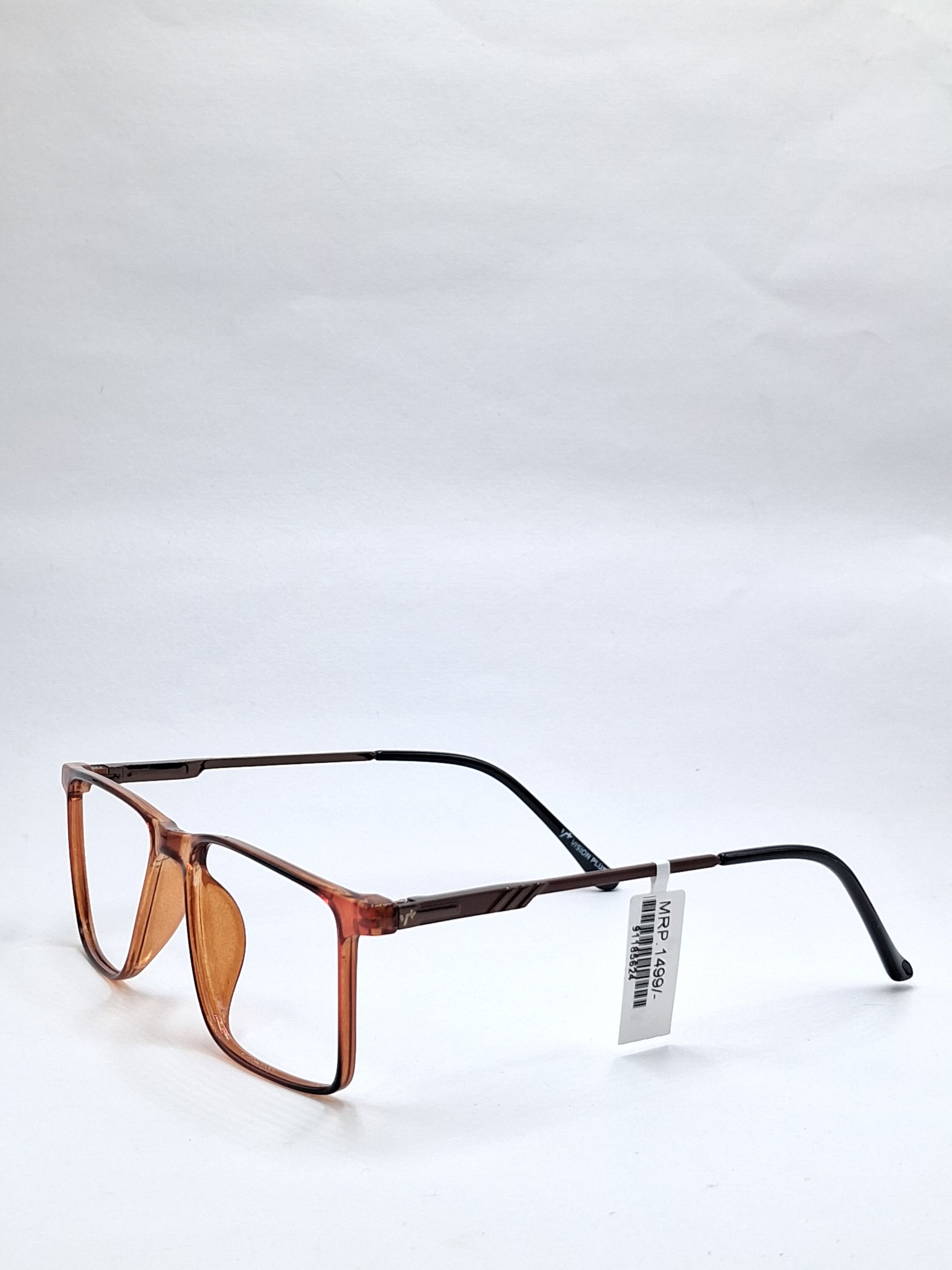 vision plus crystal brown with metal stick frame