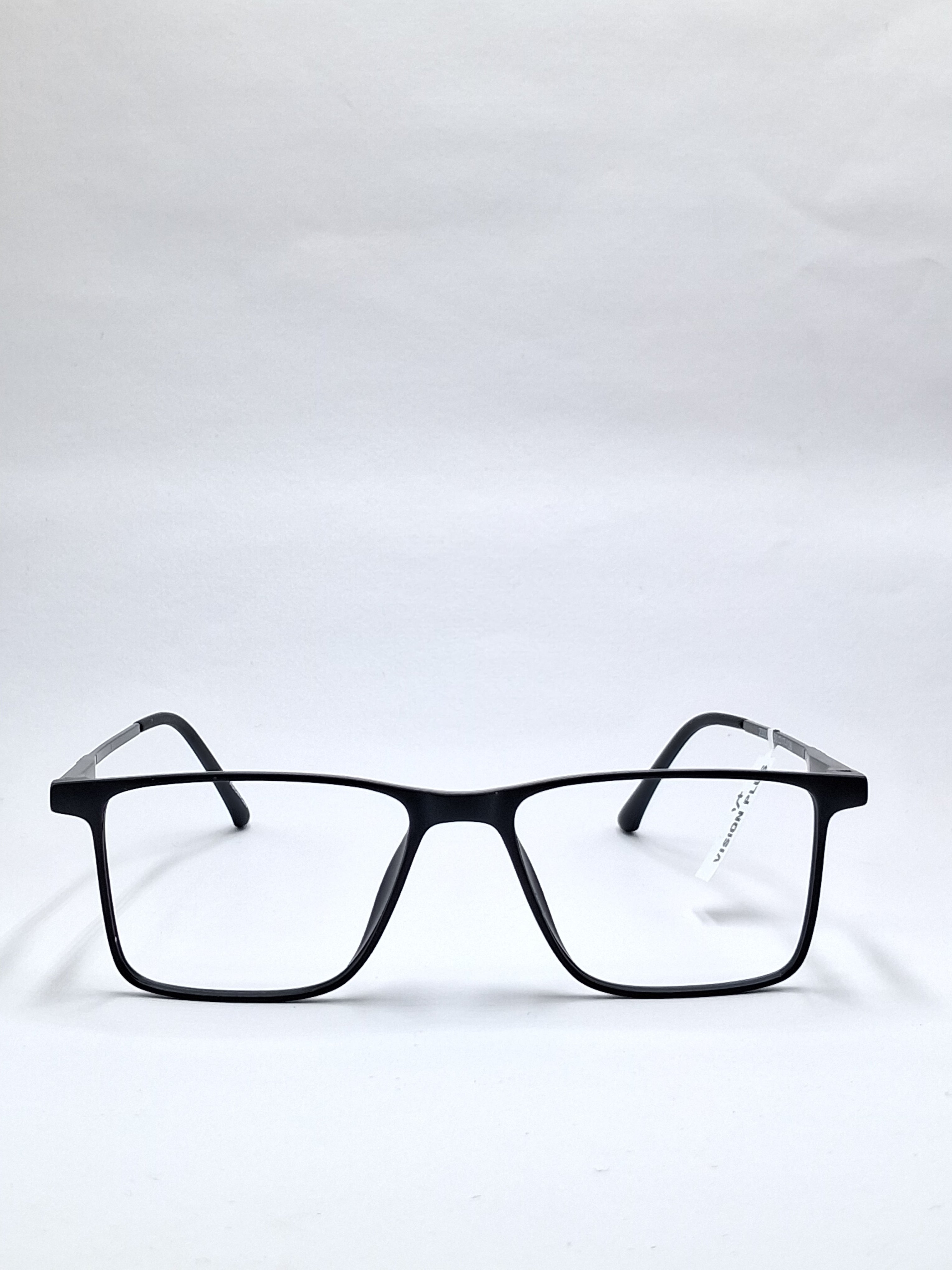 vision plus matte black with metal stick frame