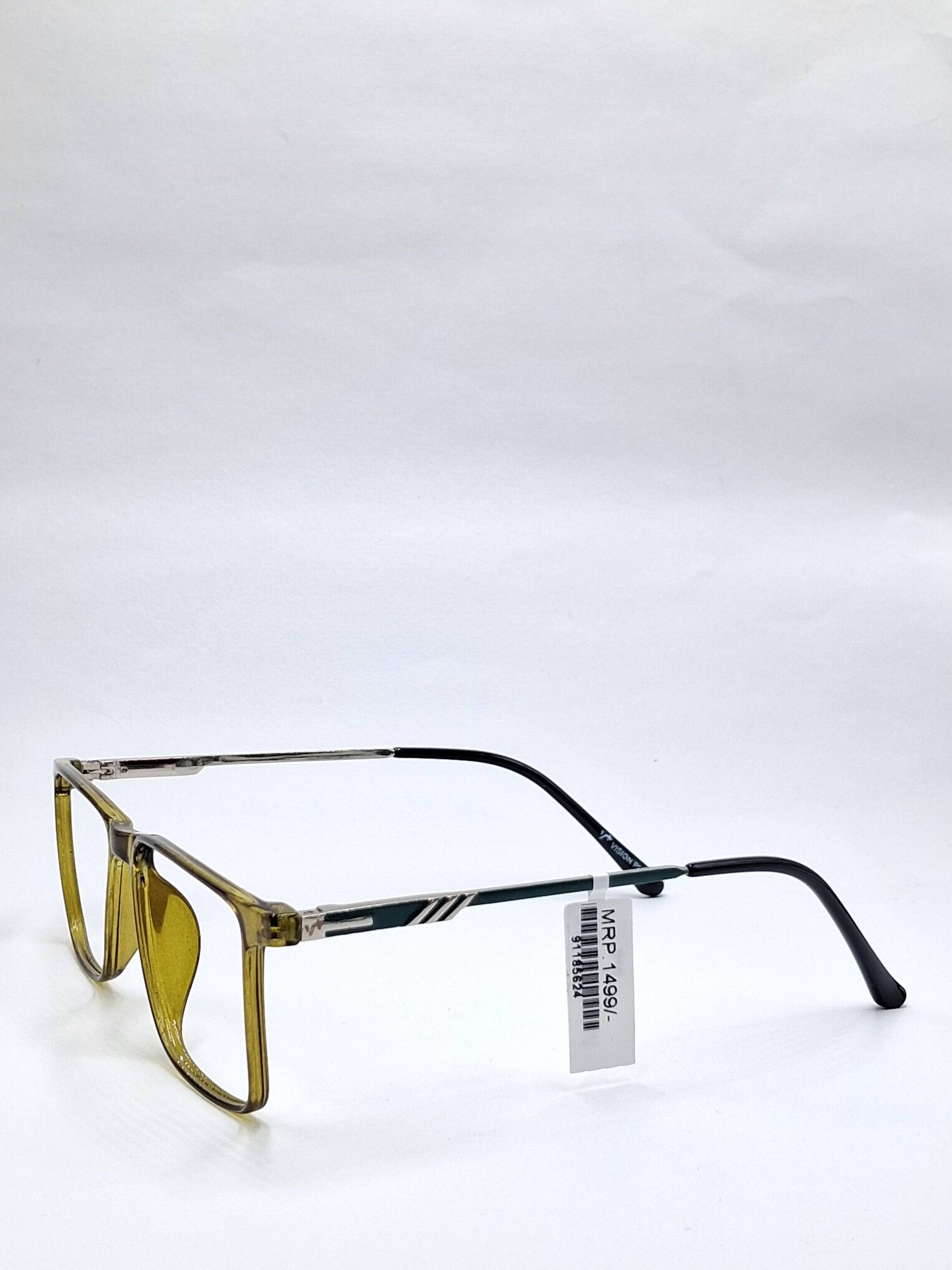 vision plus glossy olive green with metal stick stick frame