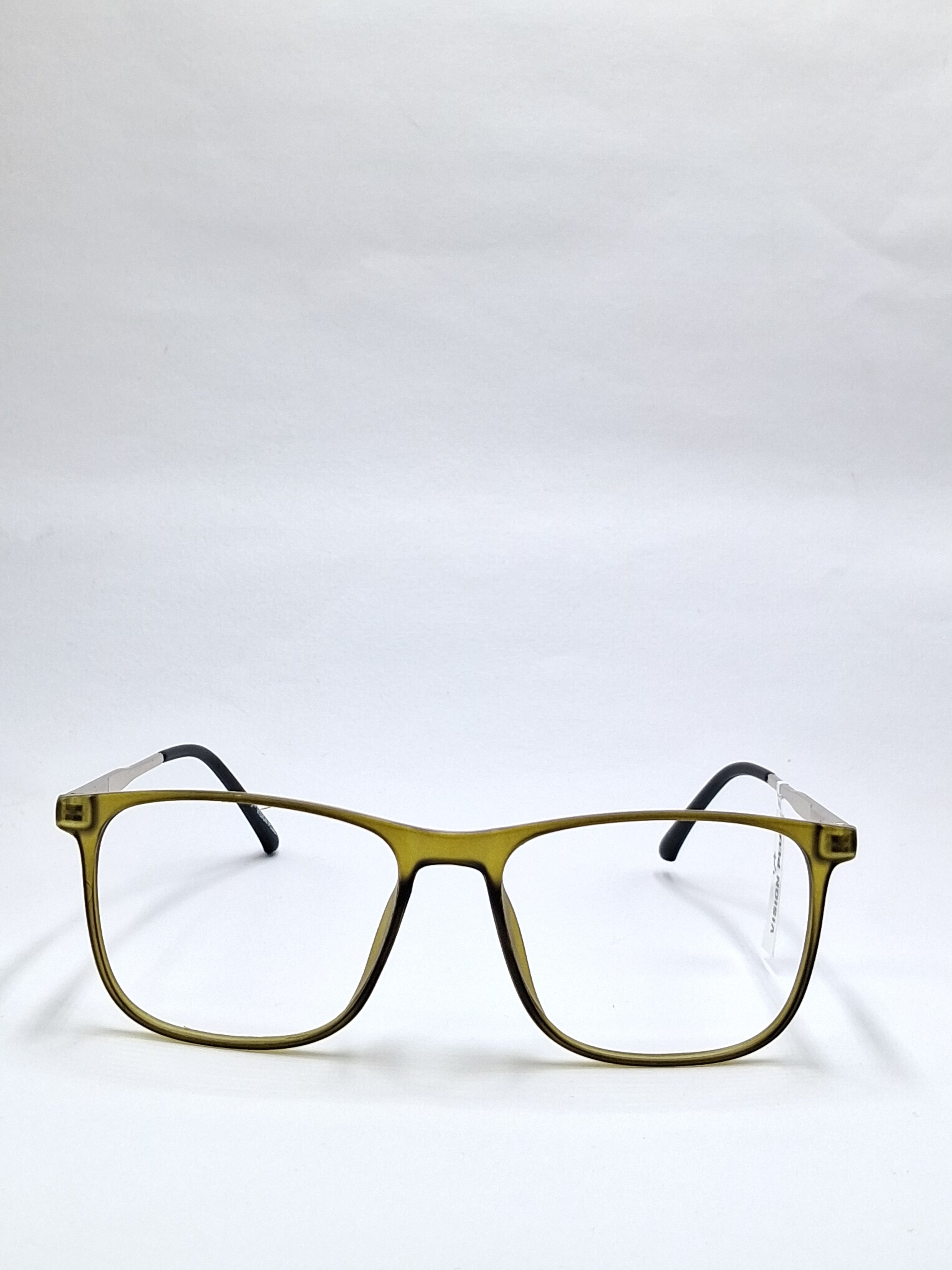 vision plus matte olive green with metal stick frame