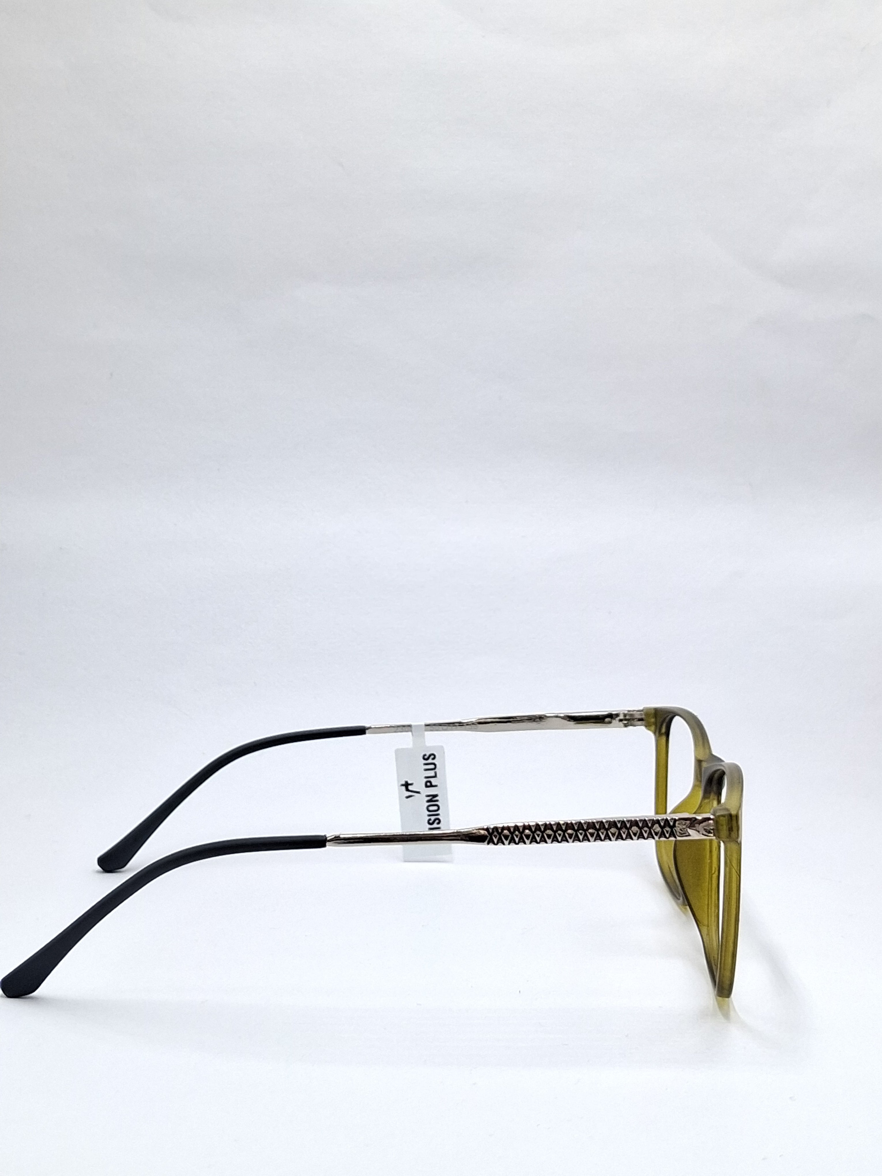 vision plus matte olive green with metal stick frame