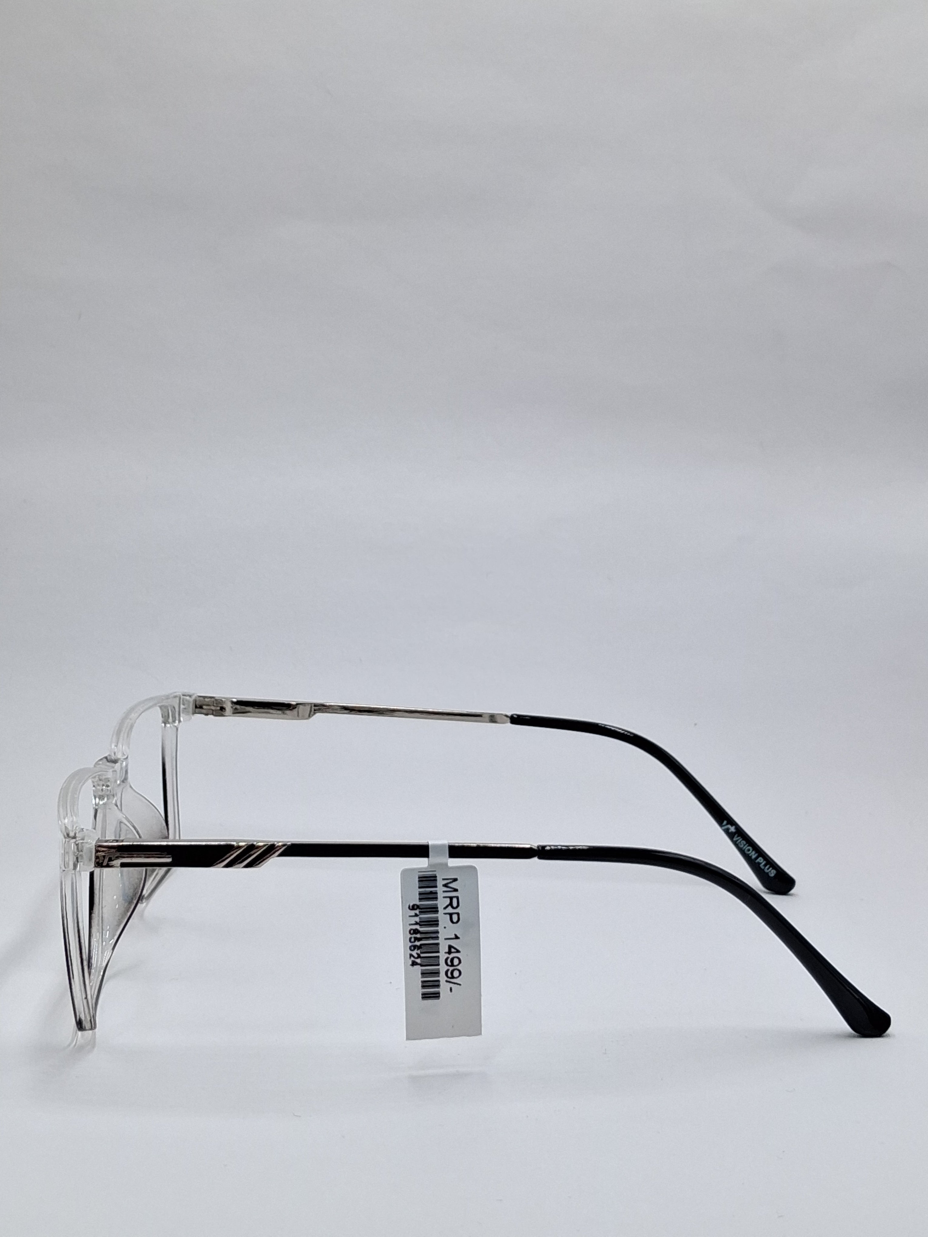 vision plus crystal black with metal stick frame
