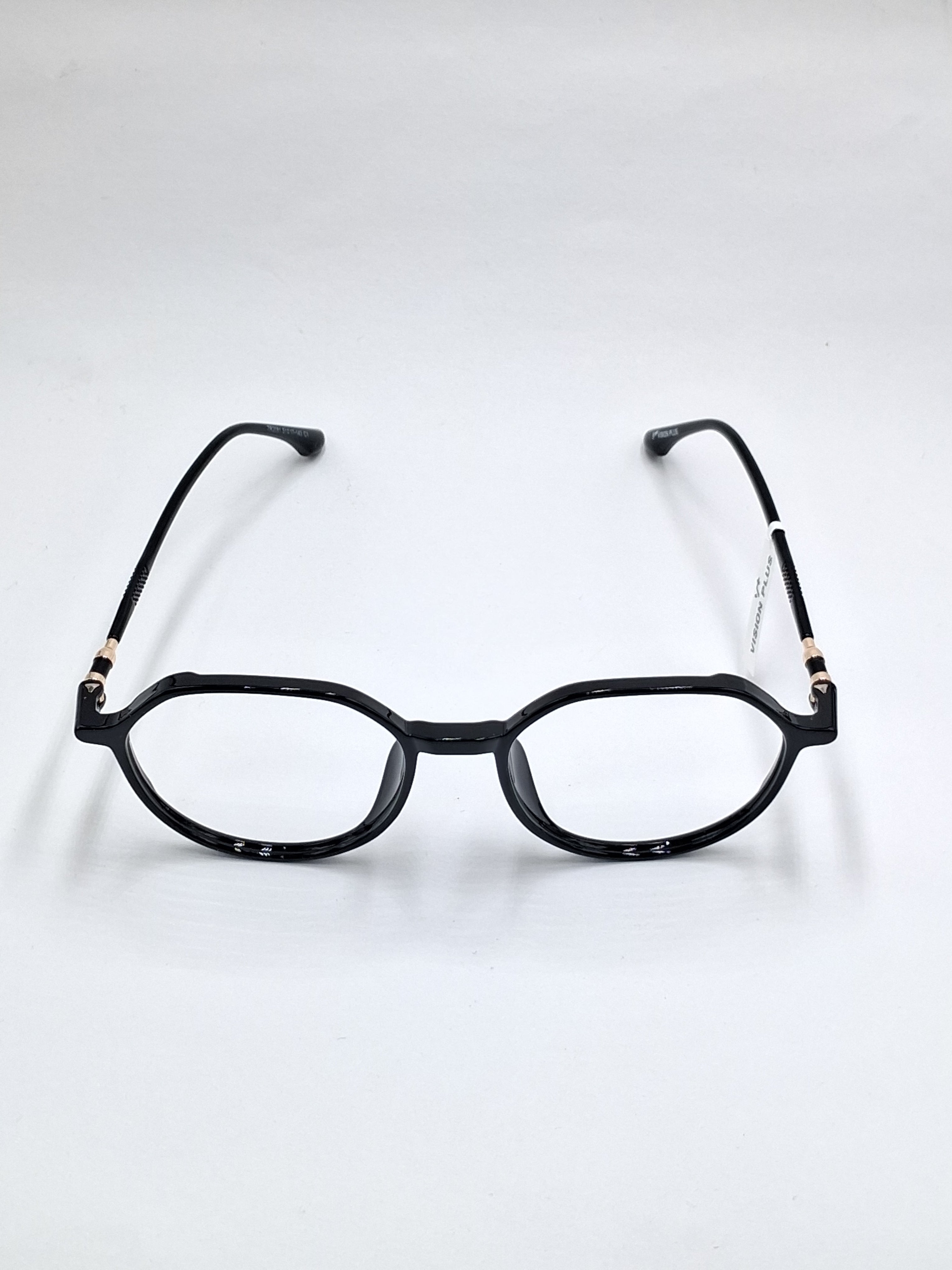 vision plus glossy black with metal stick frame