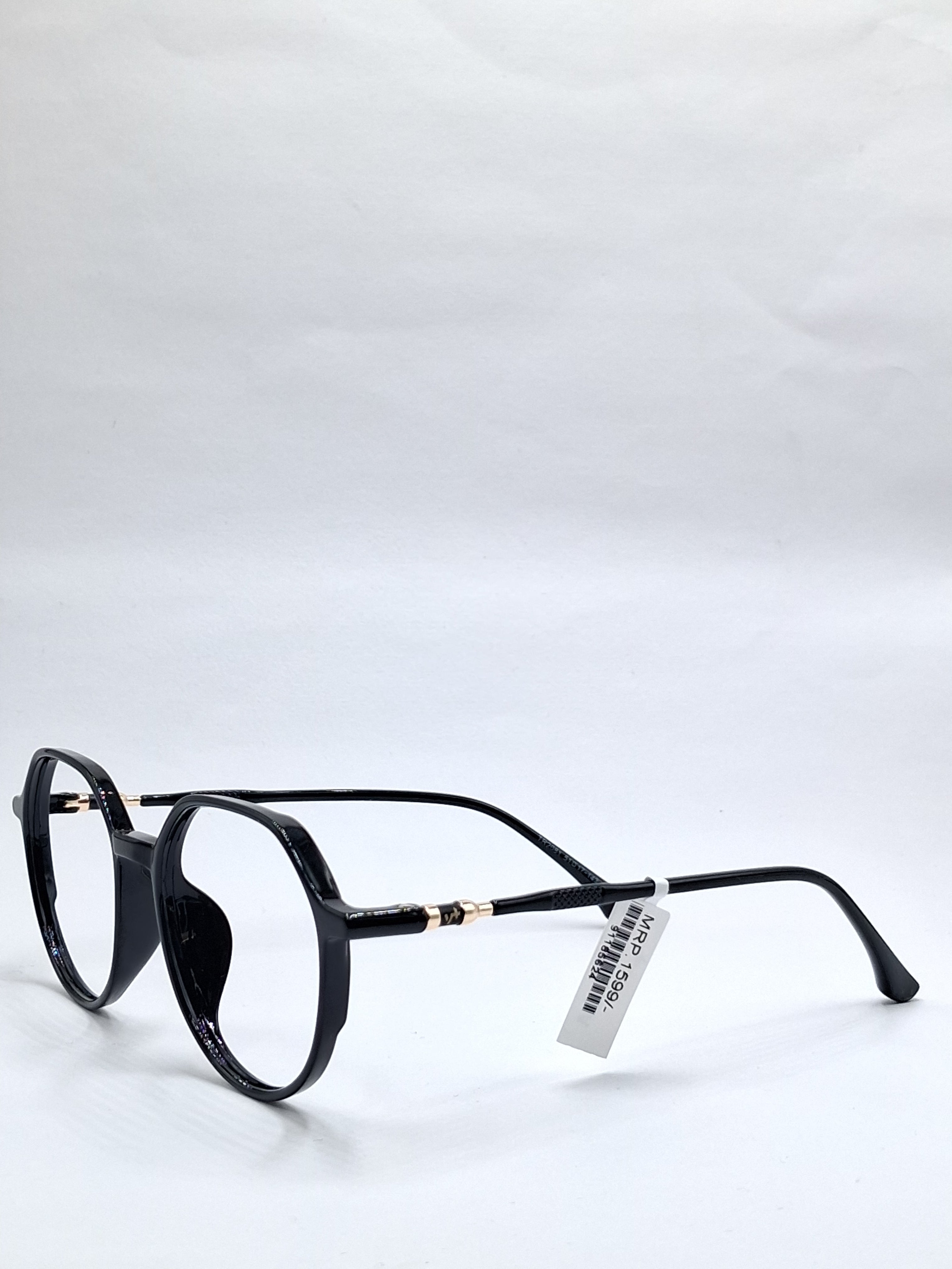 vision plus glossy black with metal stick frame