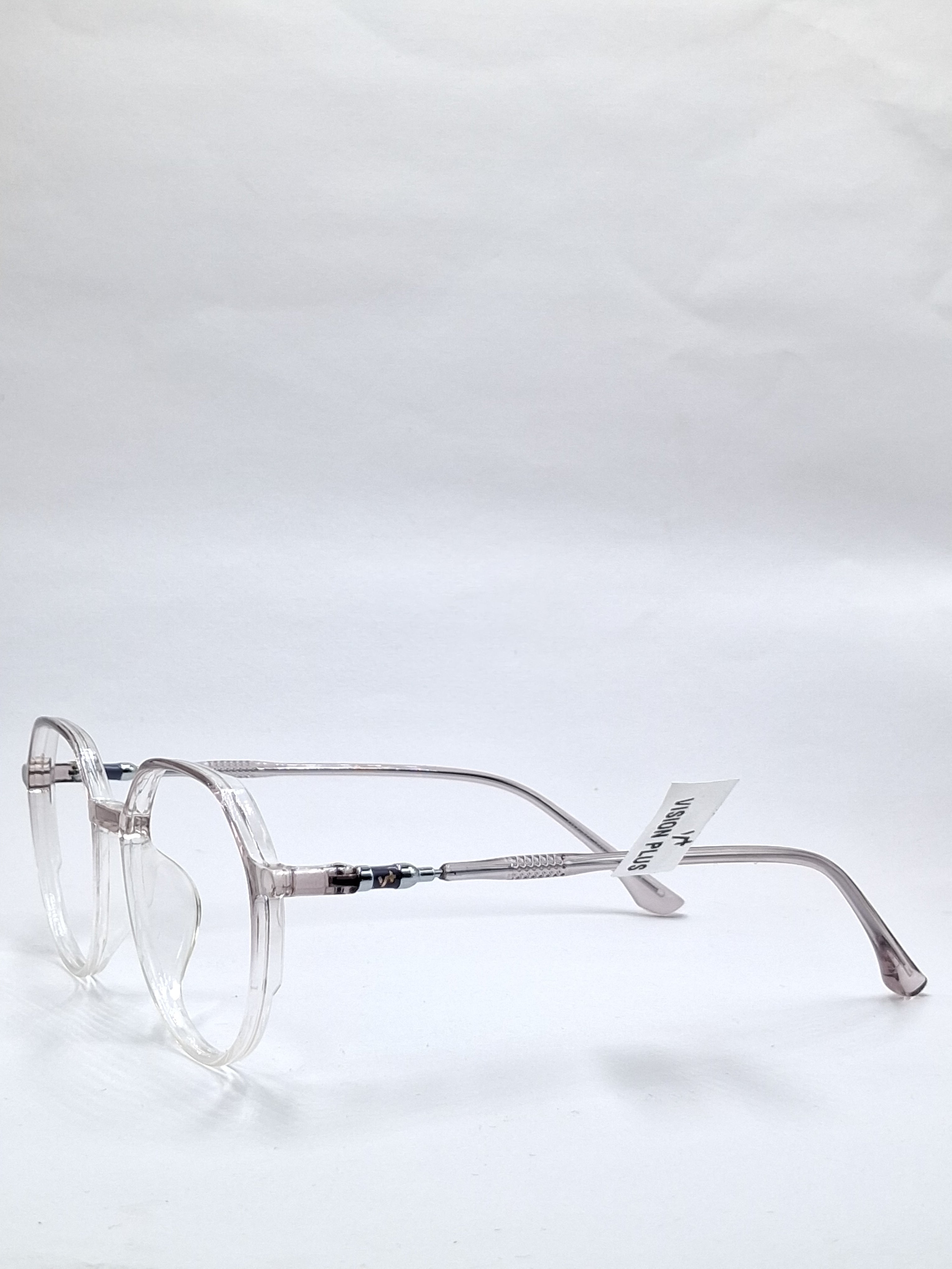 vision plus crystal gray and white with metal stick frame