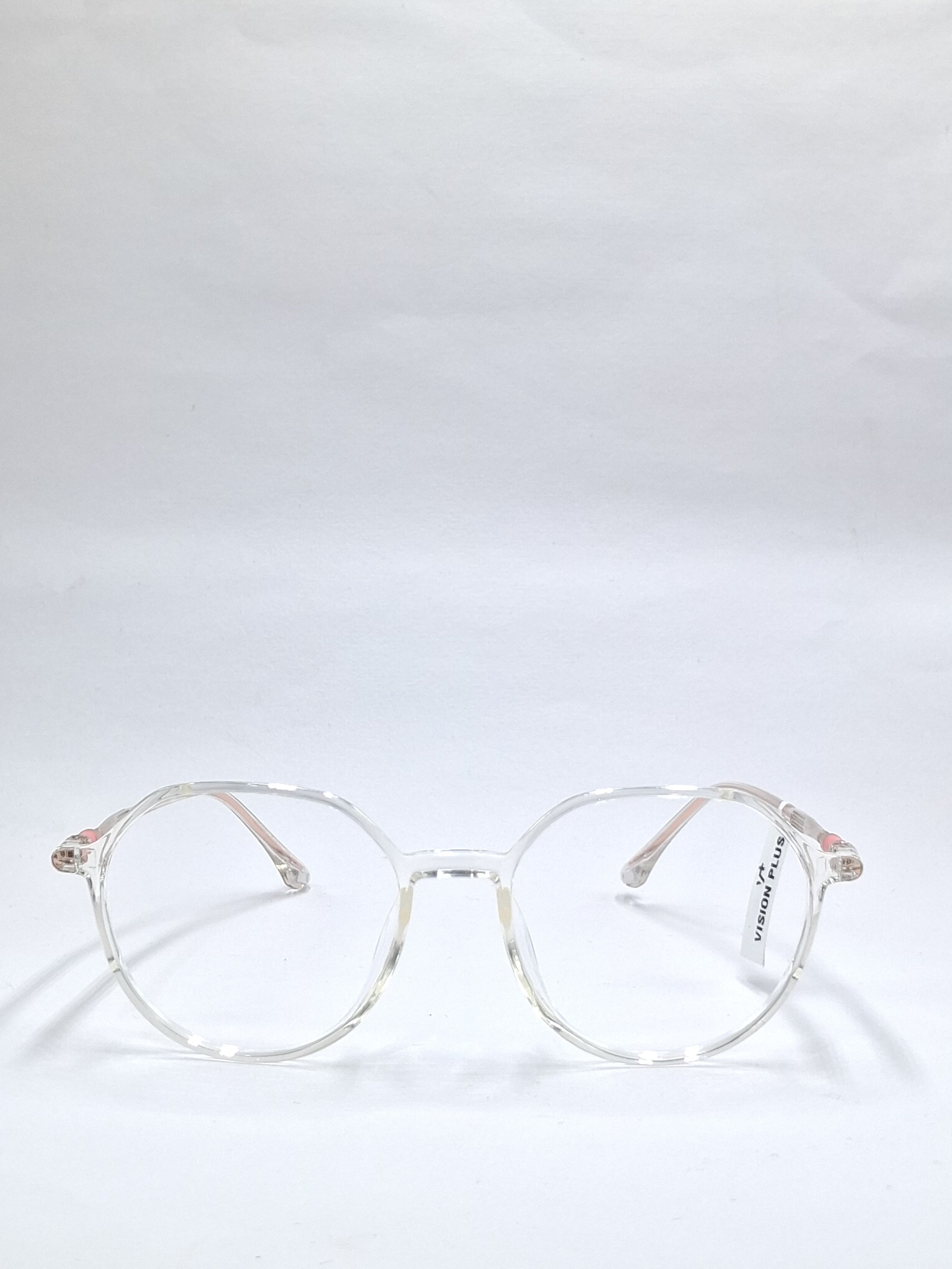 vision plus transparent with metal stick frame