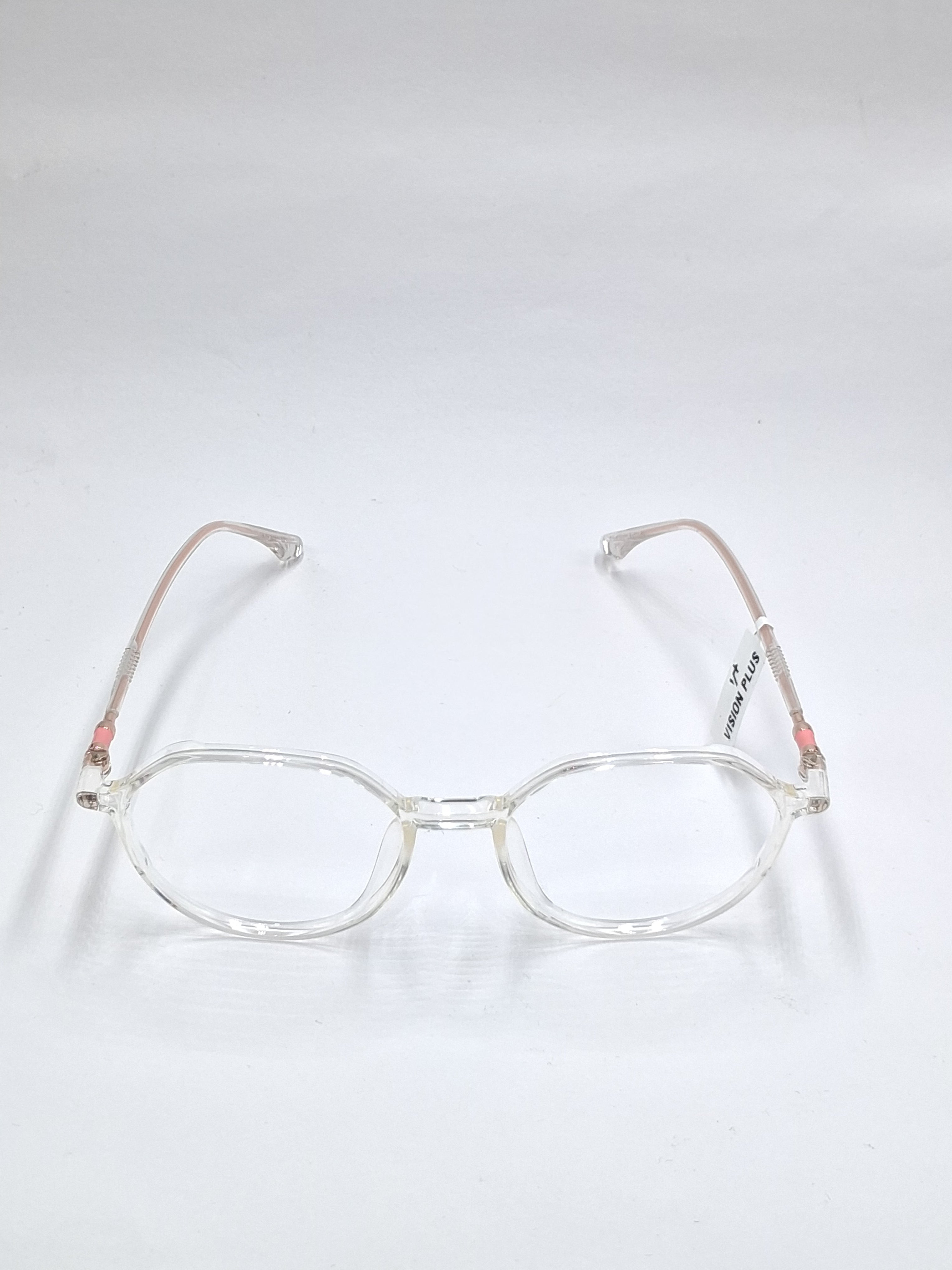 vision plus transparent with metal stick frame