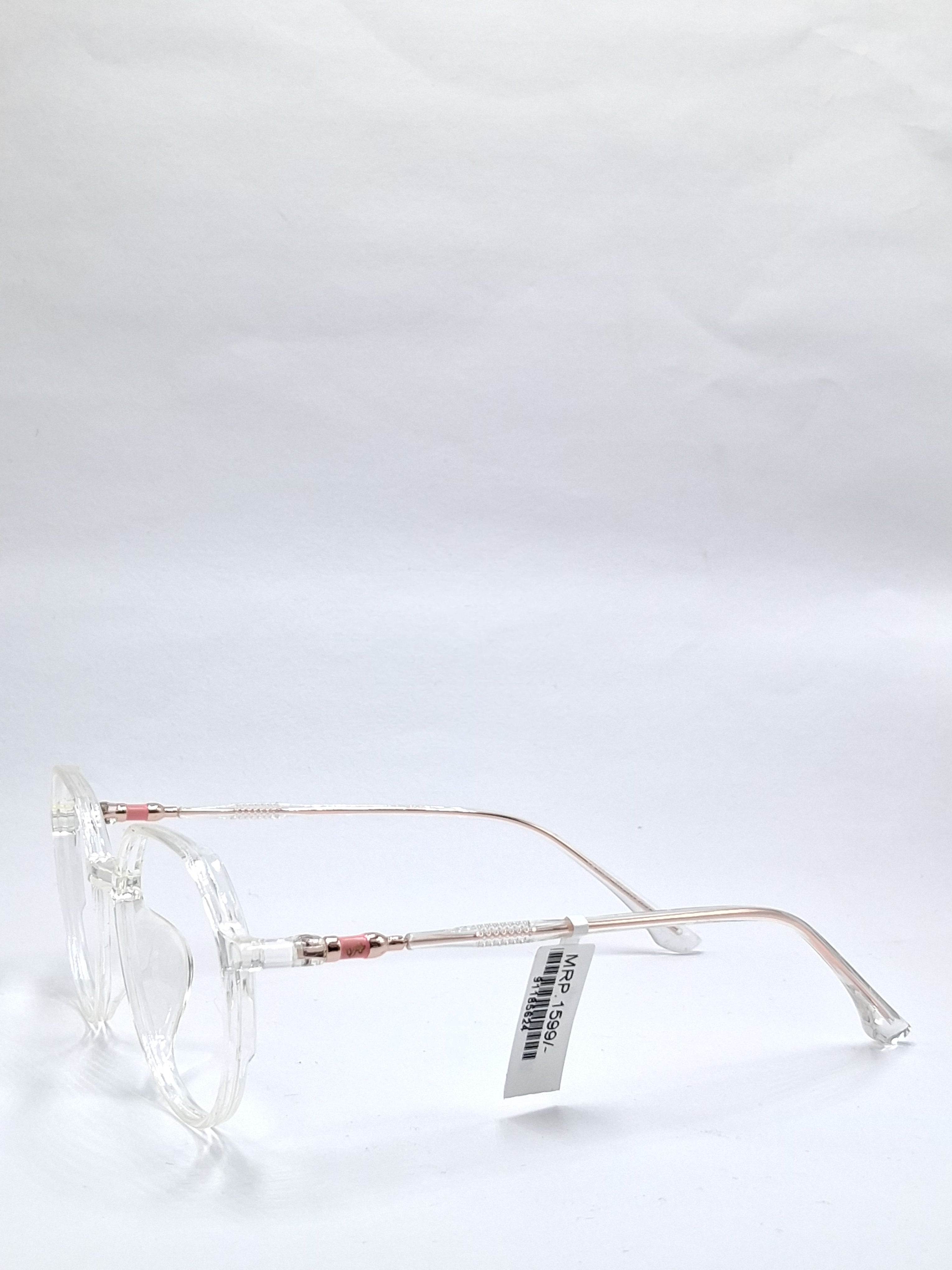 vision plus transparent with metal stick frame