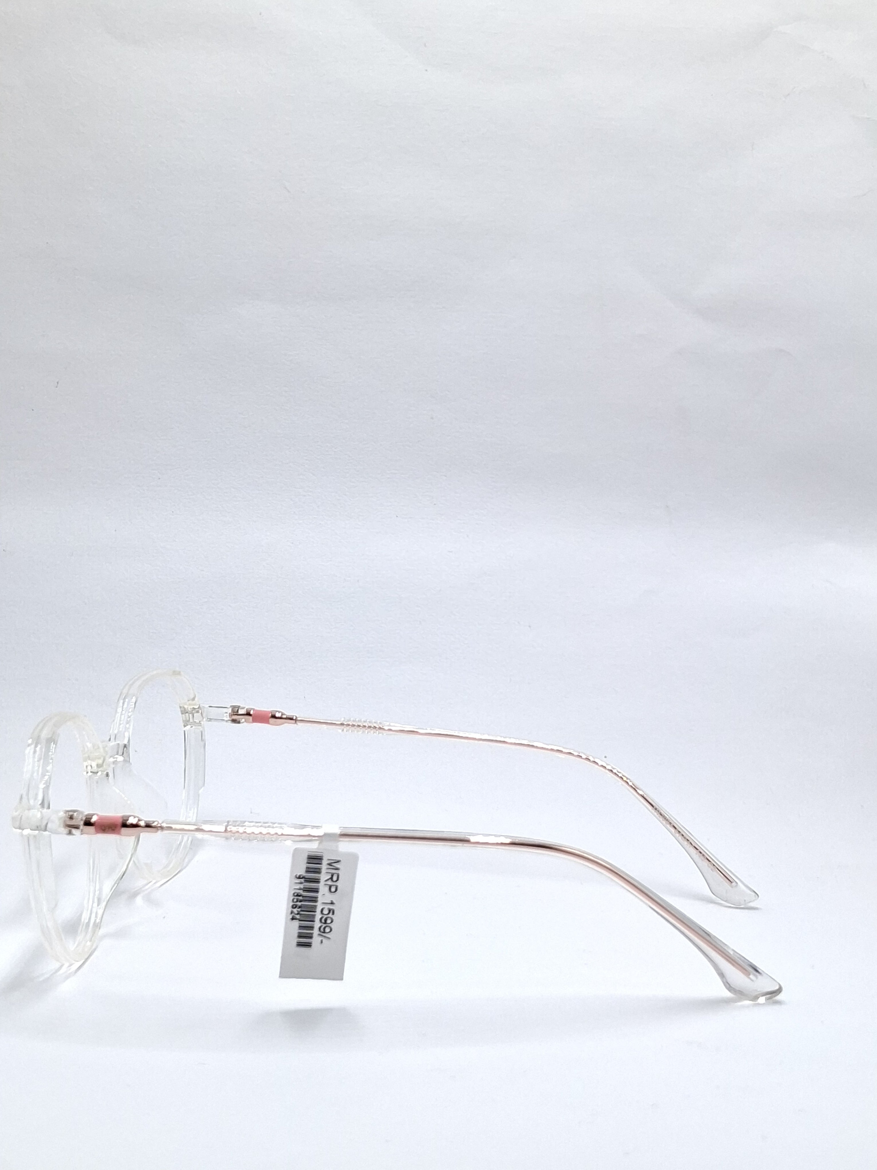 vision plus transparent with metal stick frame