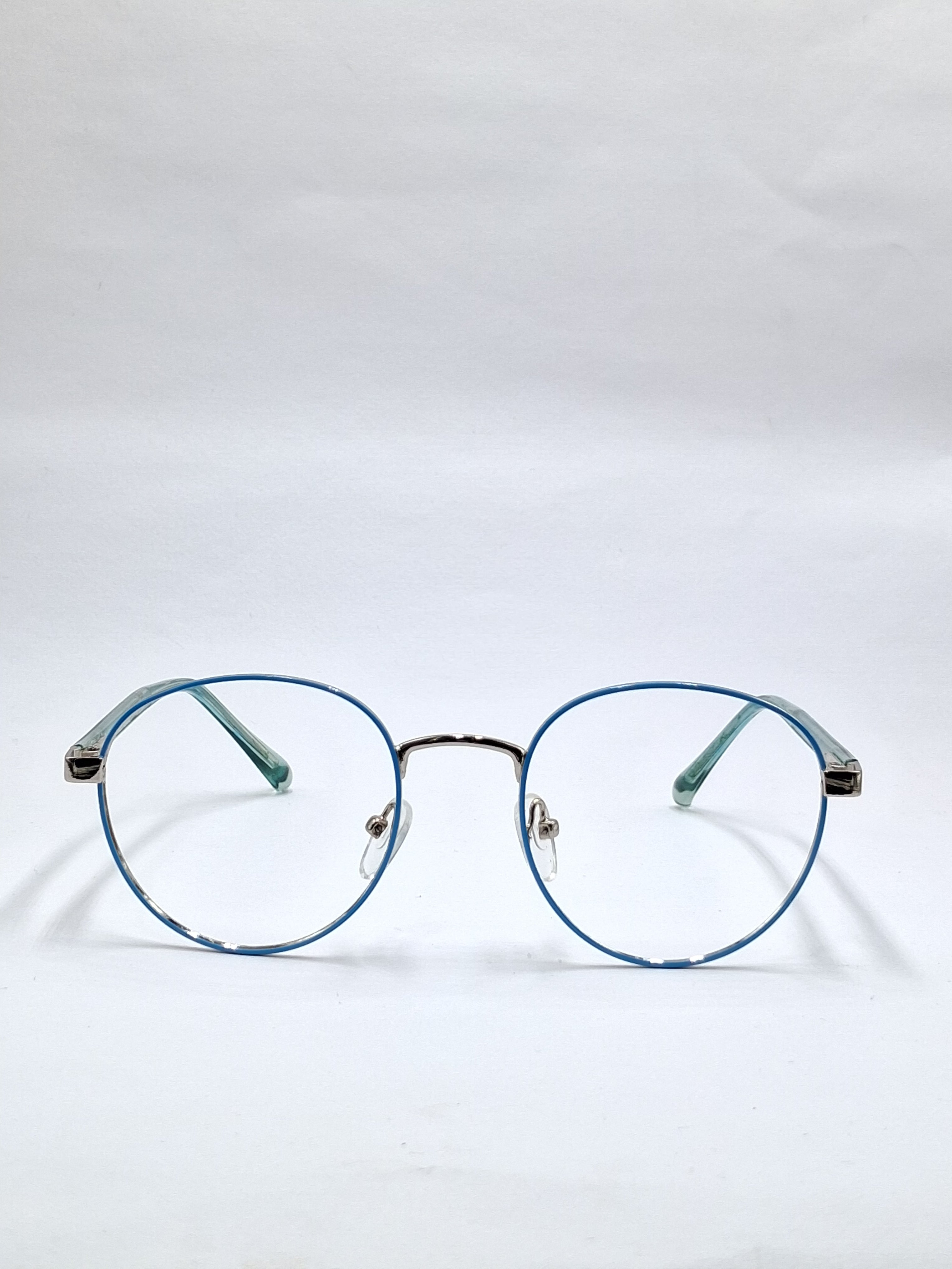 vision plus front blue and fiber metal stick frame