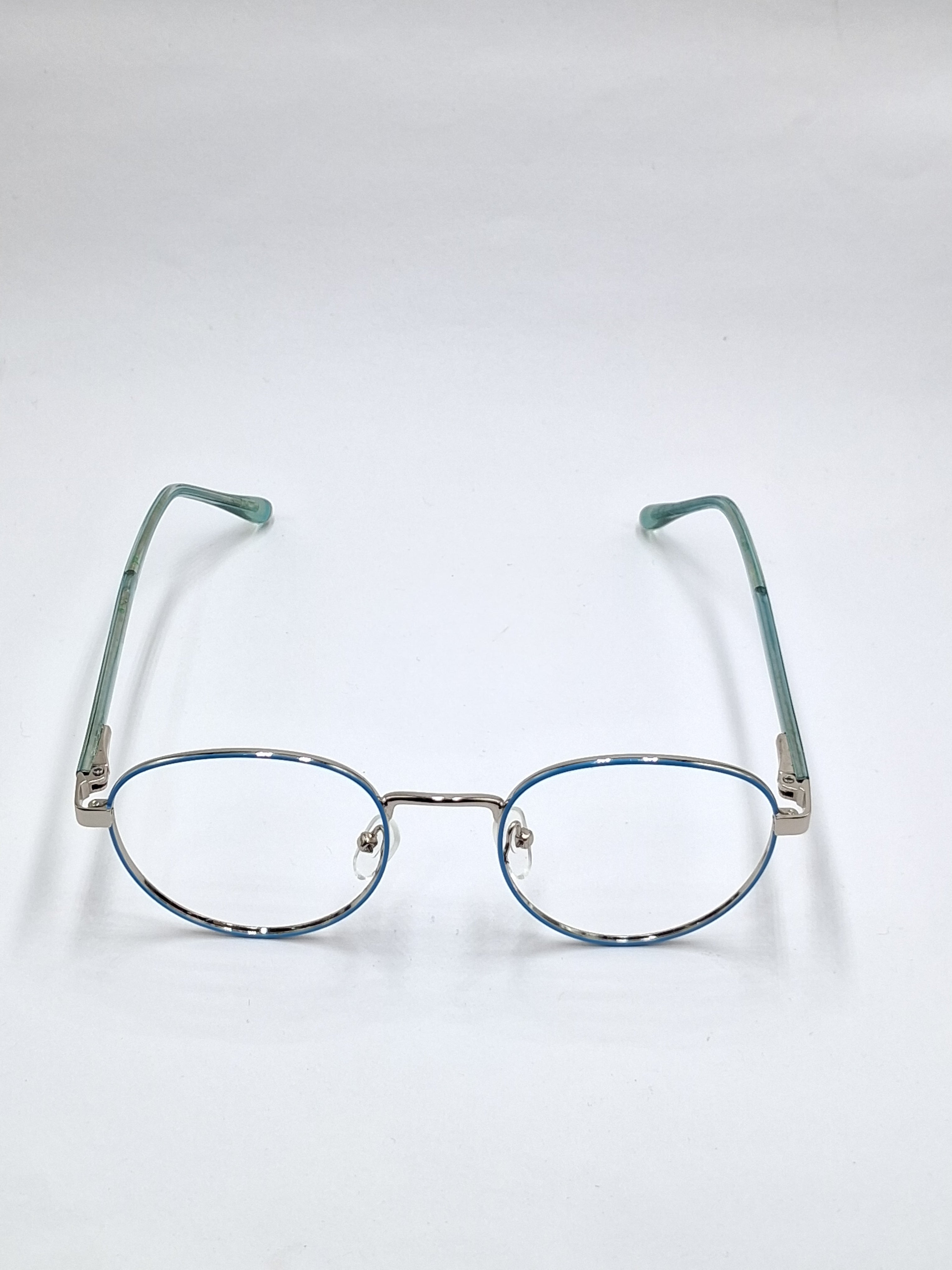 vision plus front blue and fiber metal stick frame