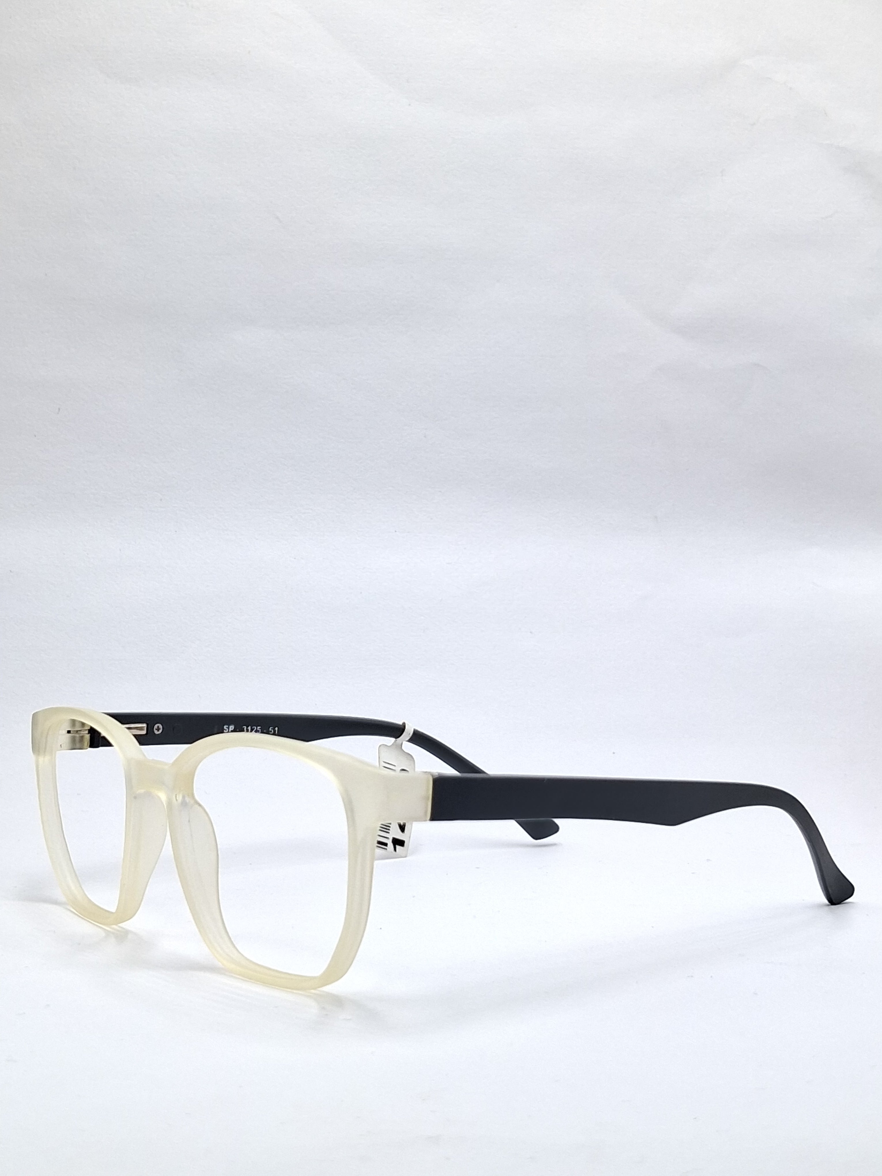 vision plus matte crystal yellow with matte gray stick frame