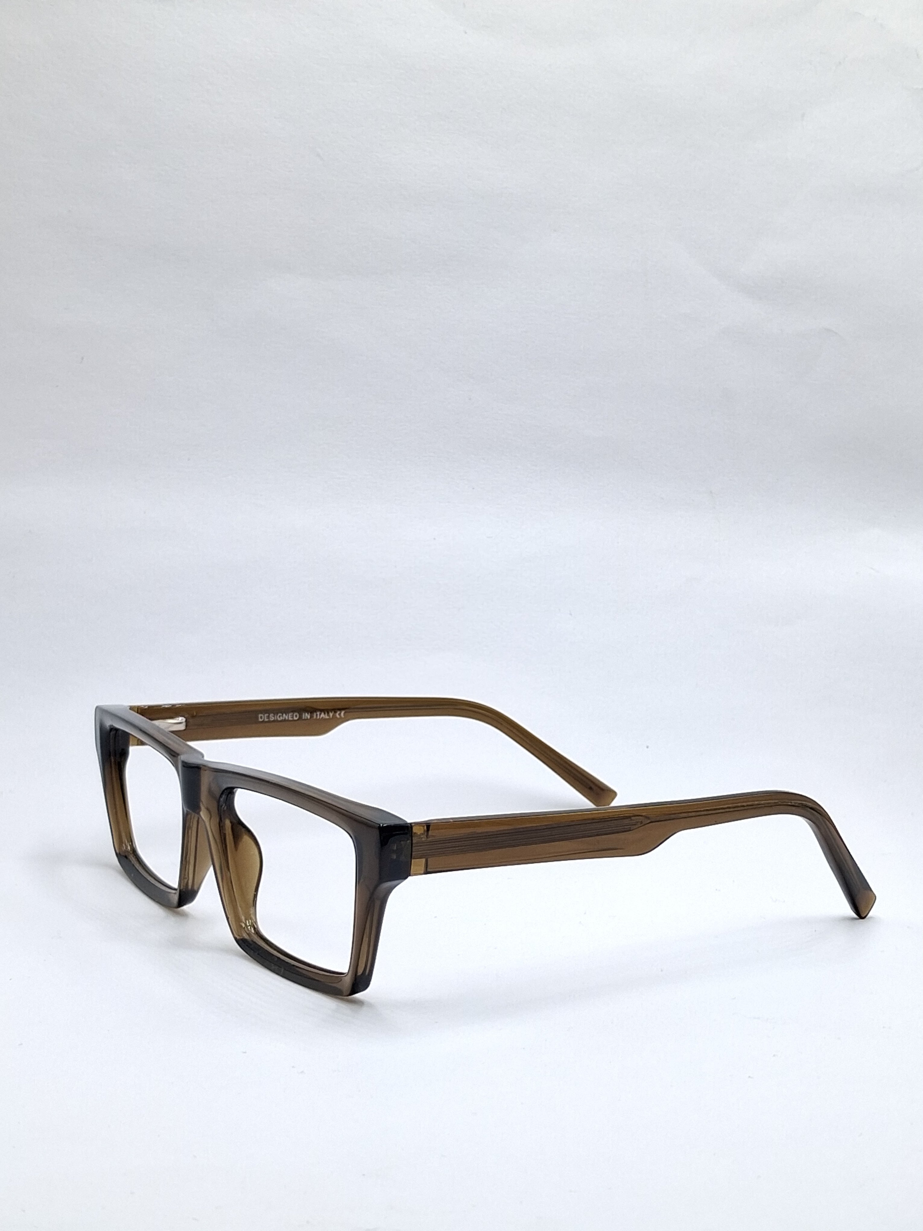 vision plus crystal olive green frame