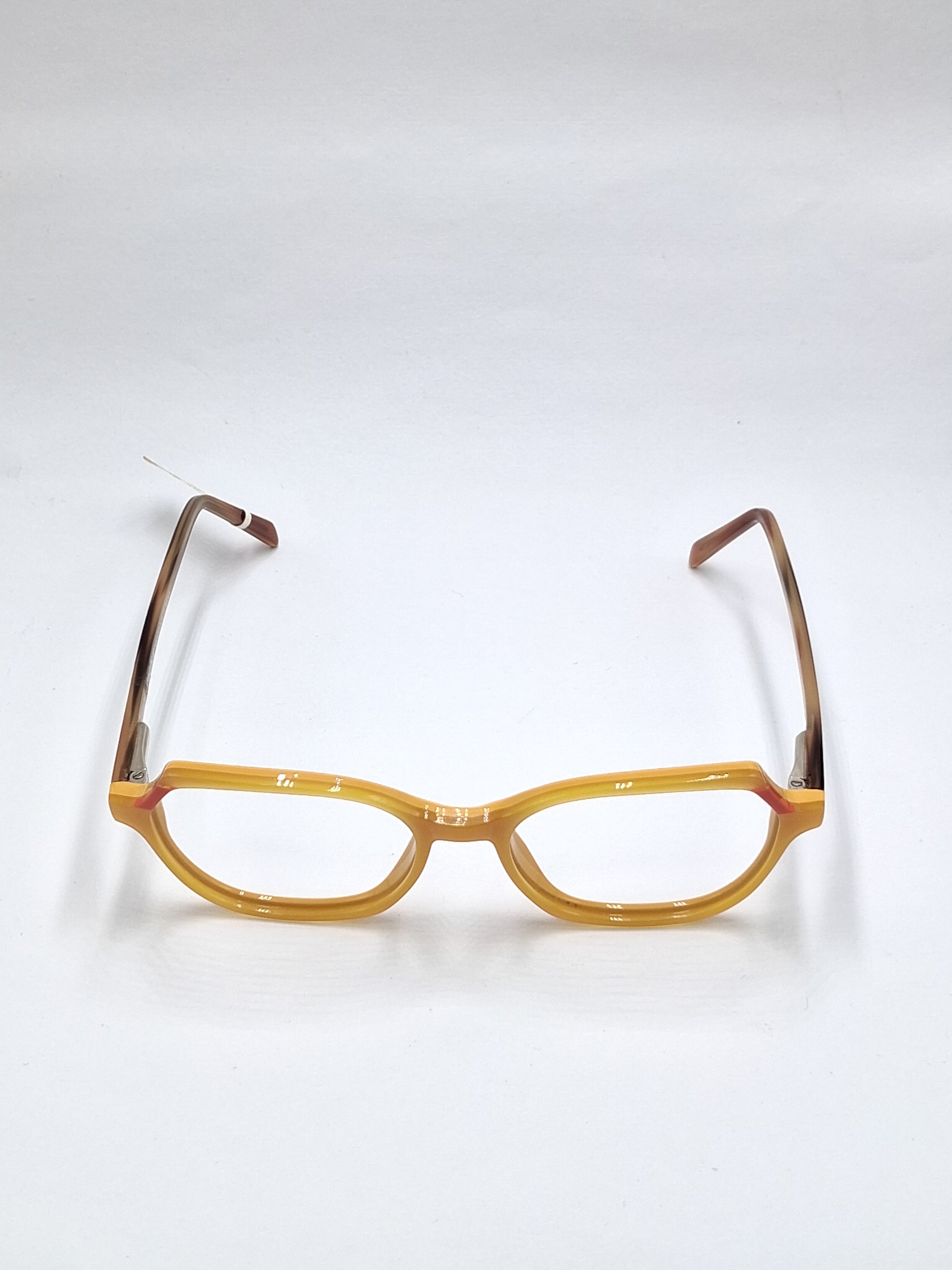 vision plus glossy yellow with brown and yellow stick frame
