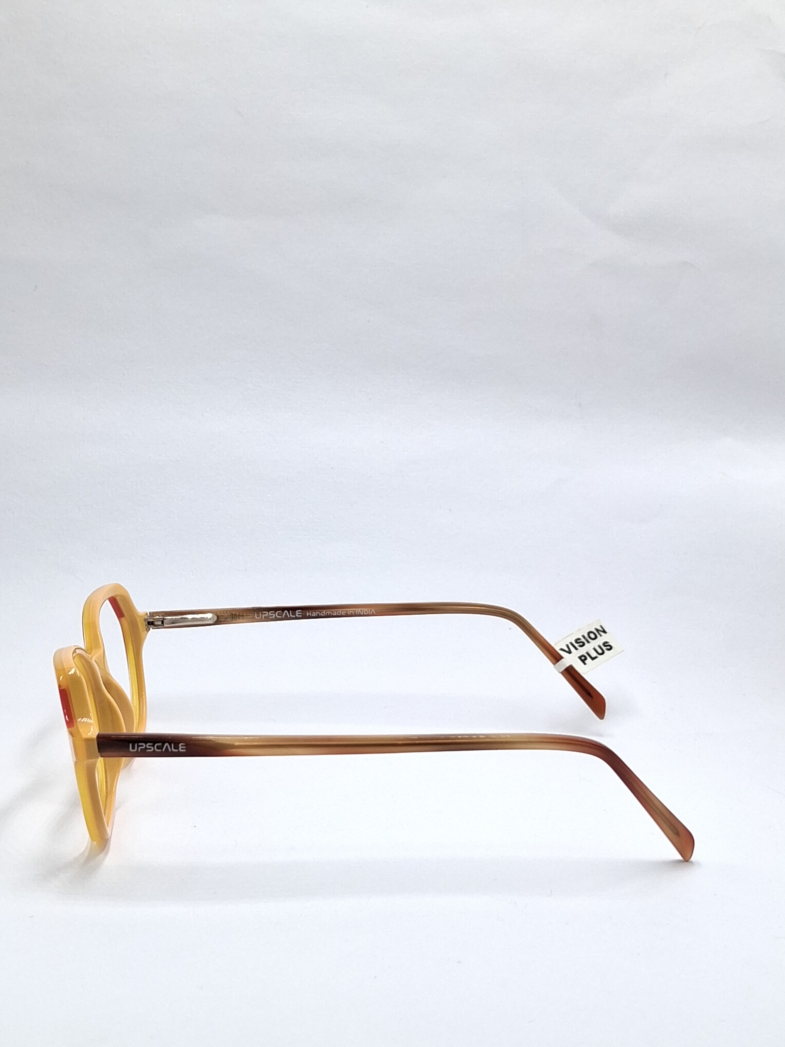 vision plus glossy yellow with brown and yellow stick frame