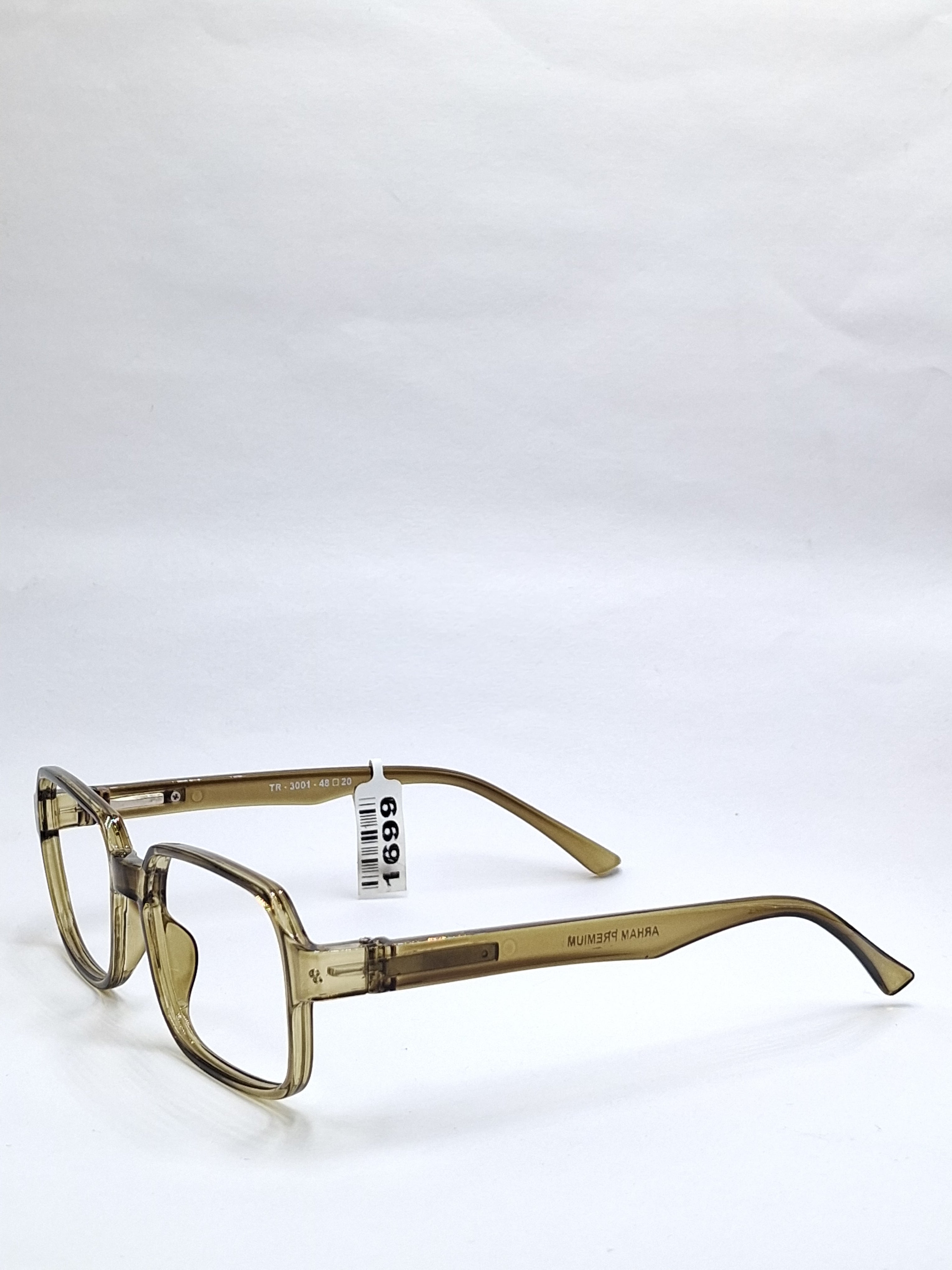 vision plus crystal olive green frame