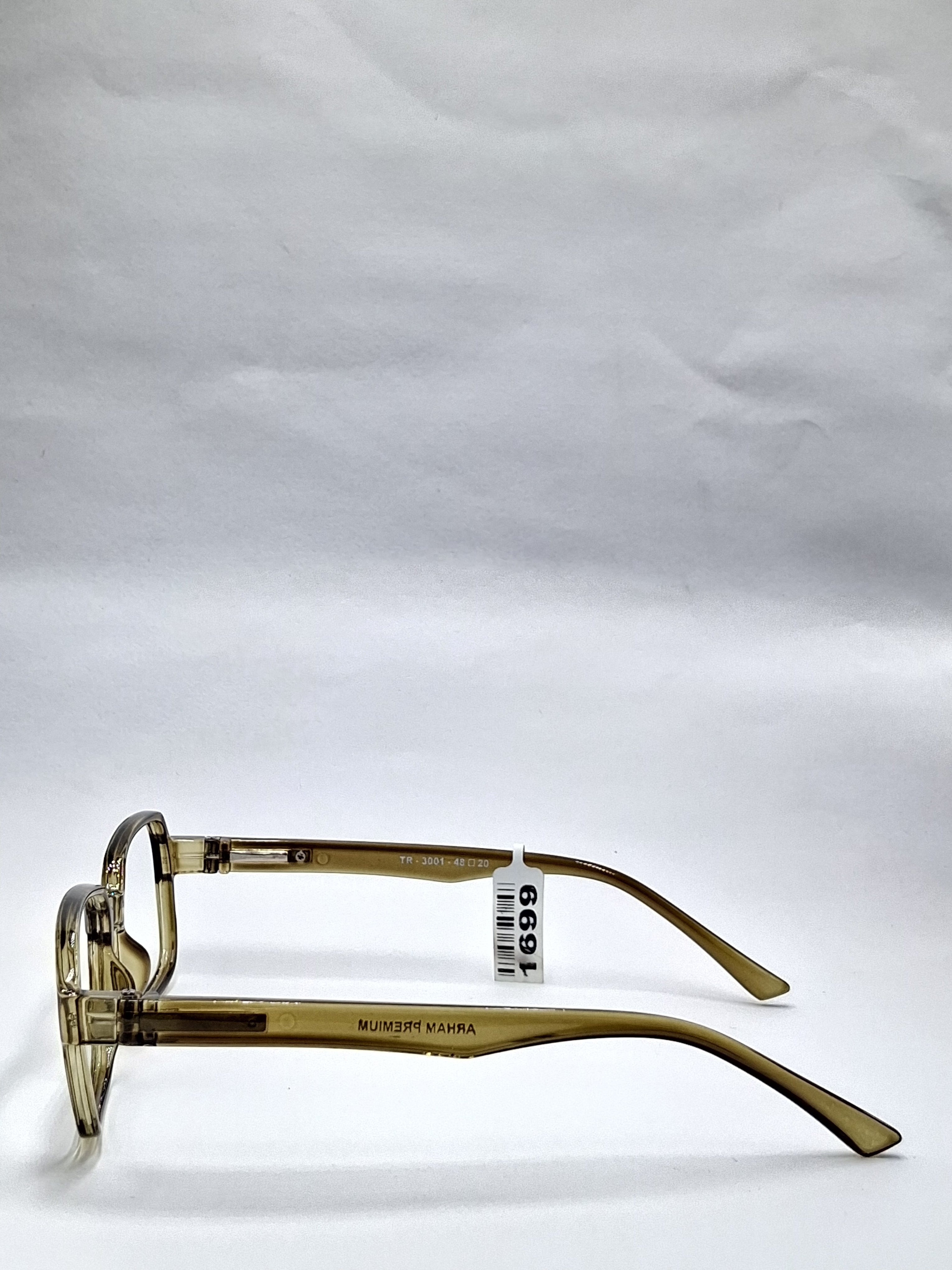 vision plus crystal olive green frame
