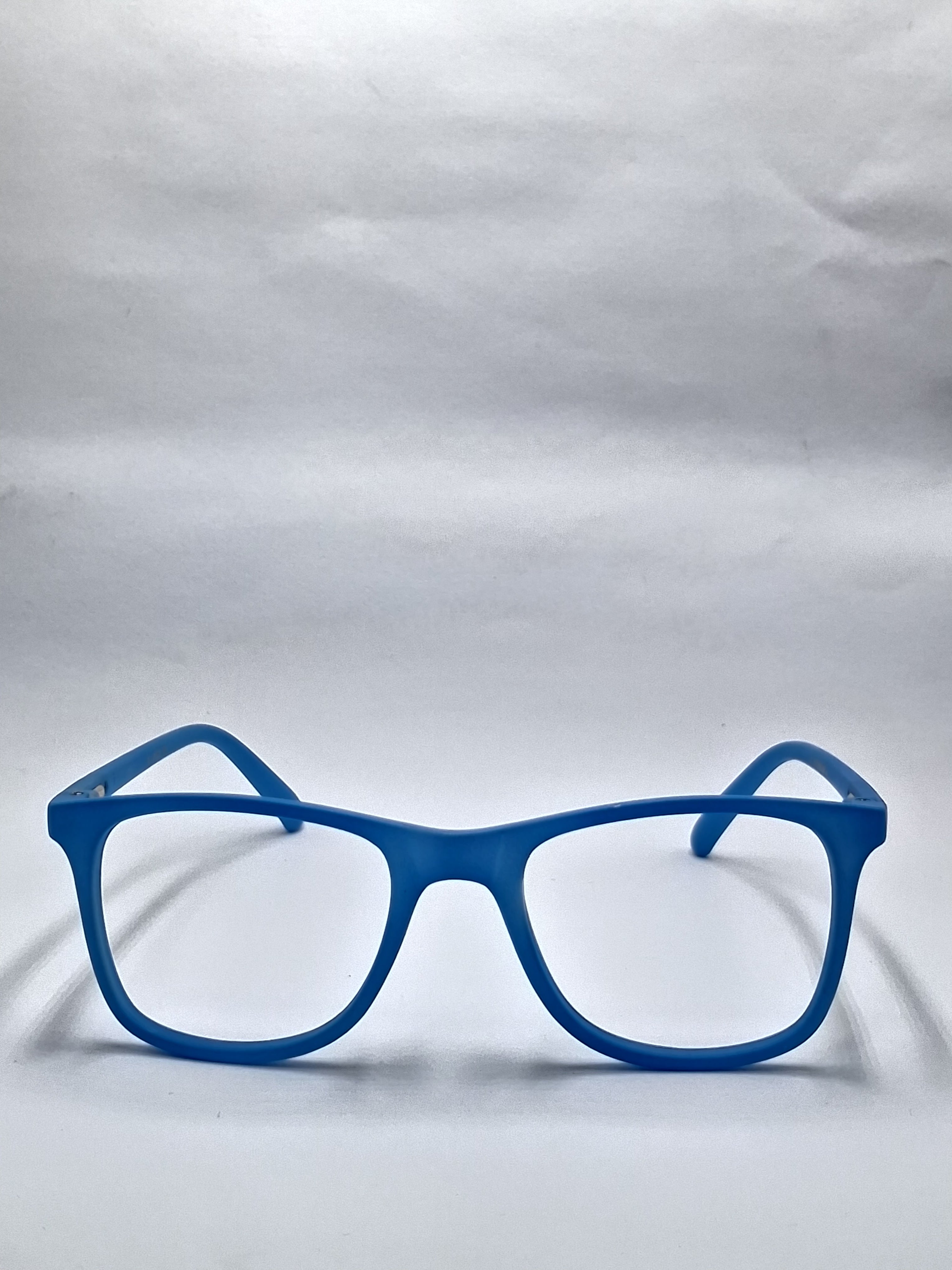vision plus matte blue frame