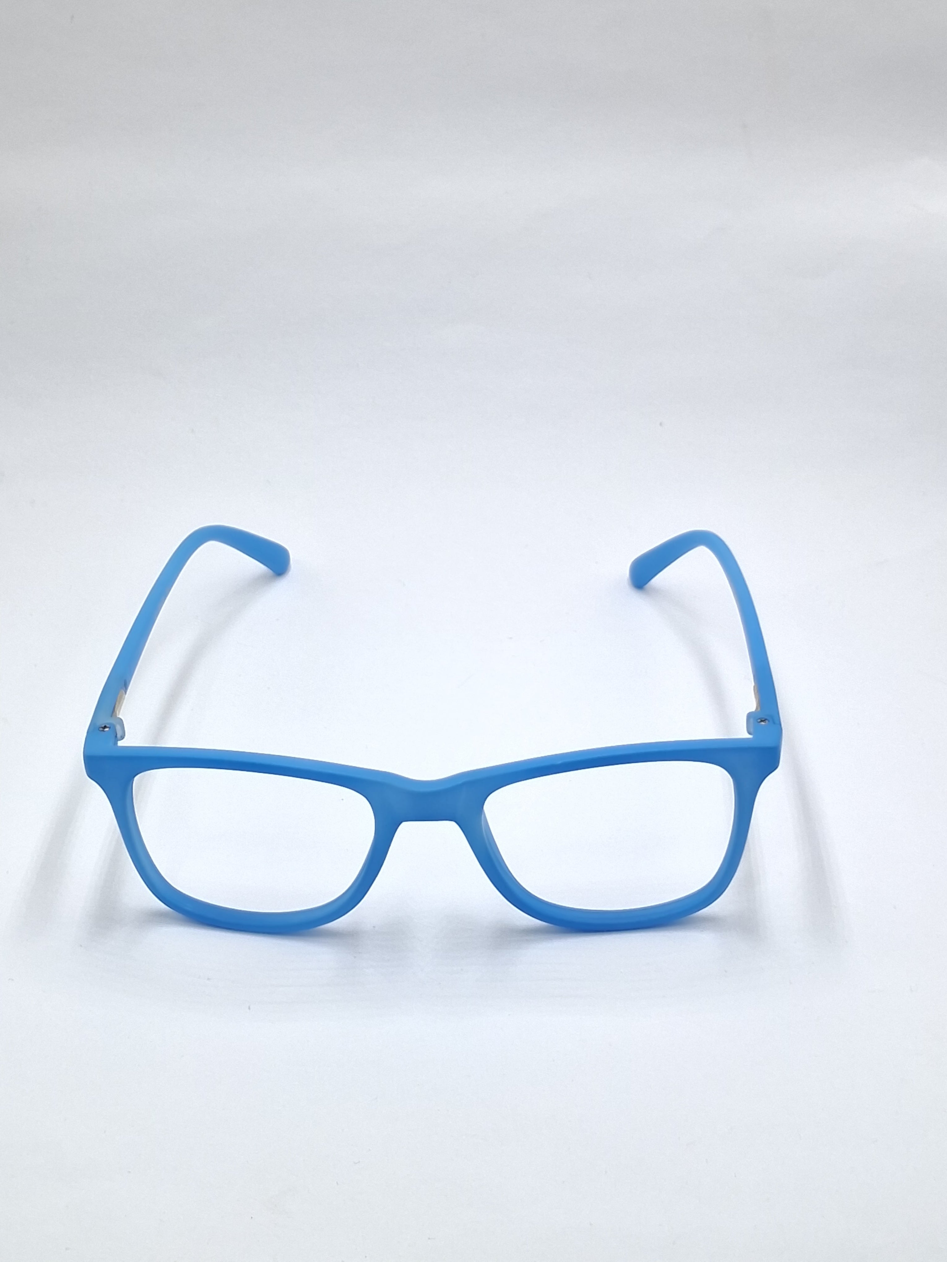 vision plus matte blue frame