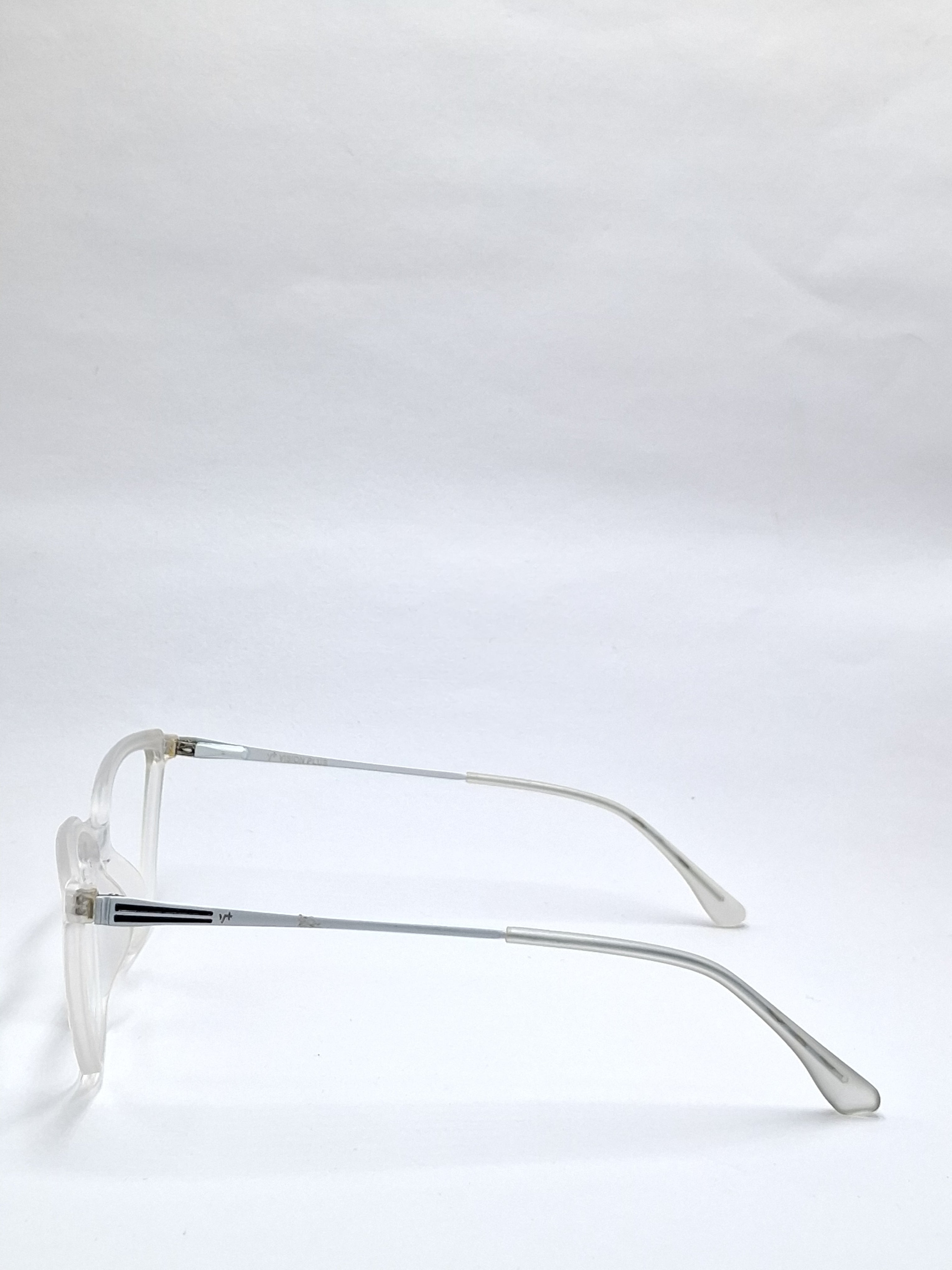 vision plus matte crystal white with metal stick frame