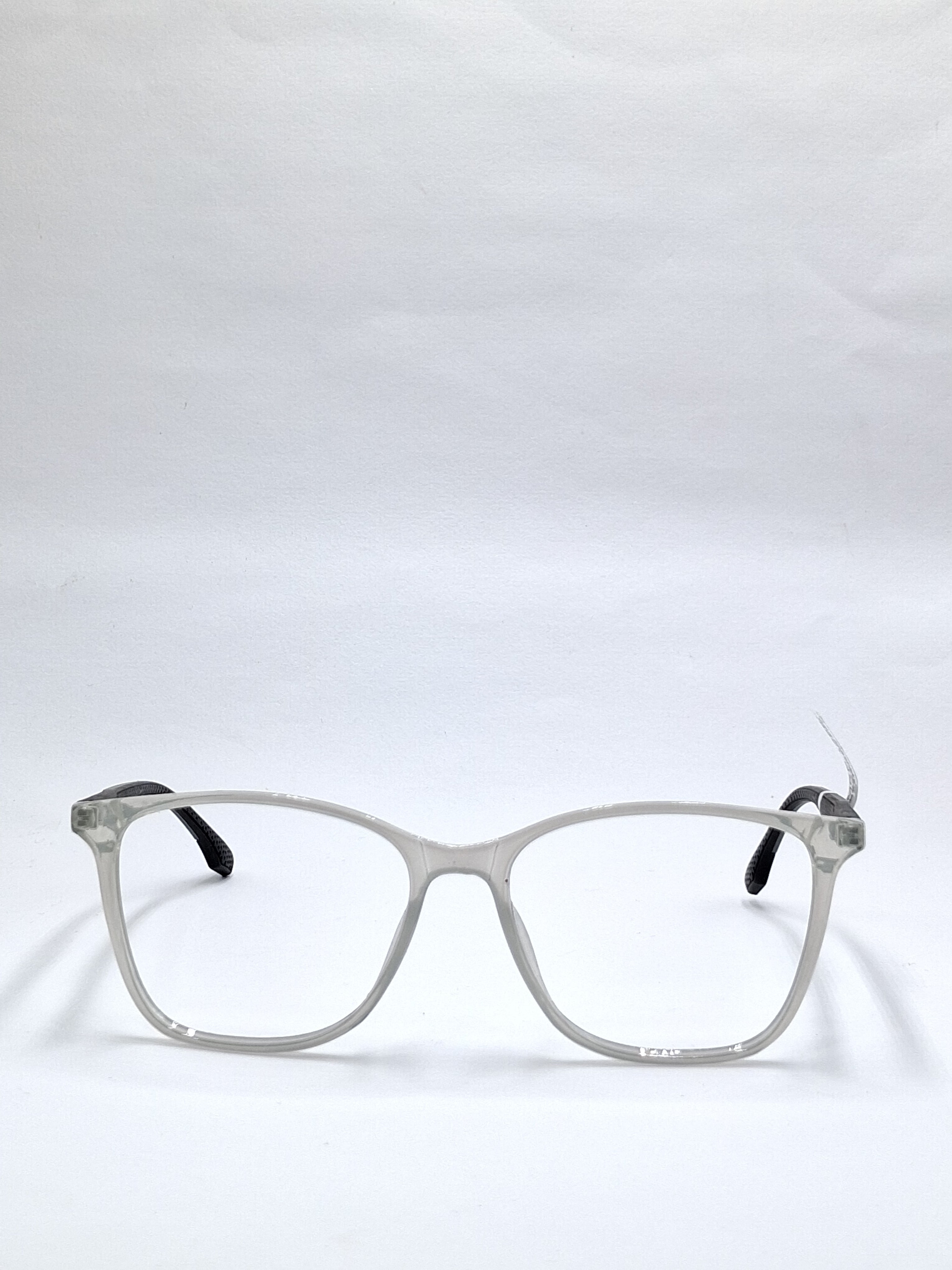 vision plus crystal gray with black stick frame