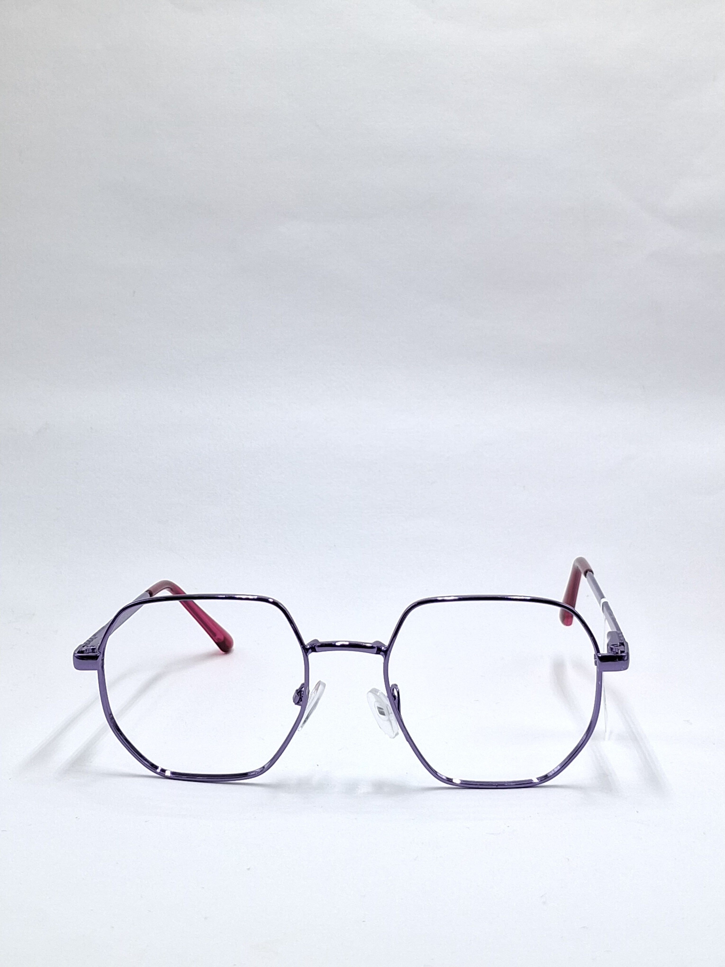 vision plus purple metal frame