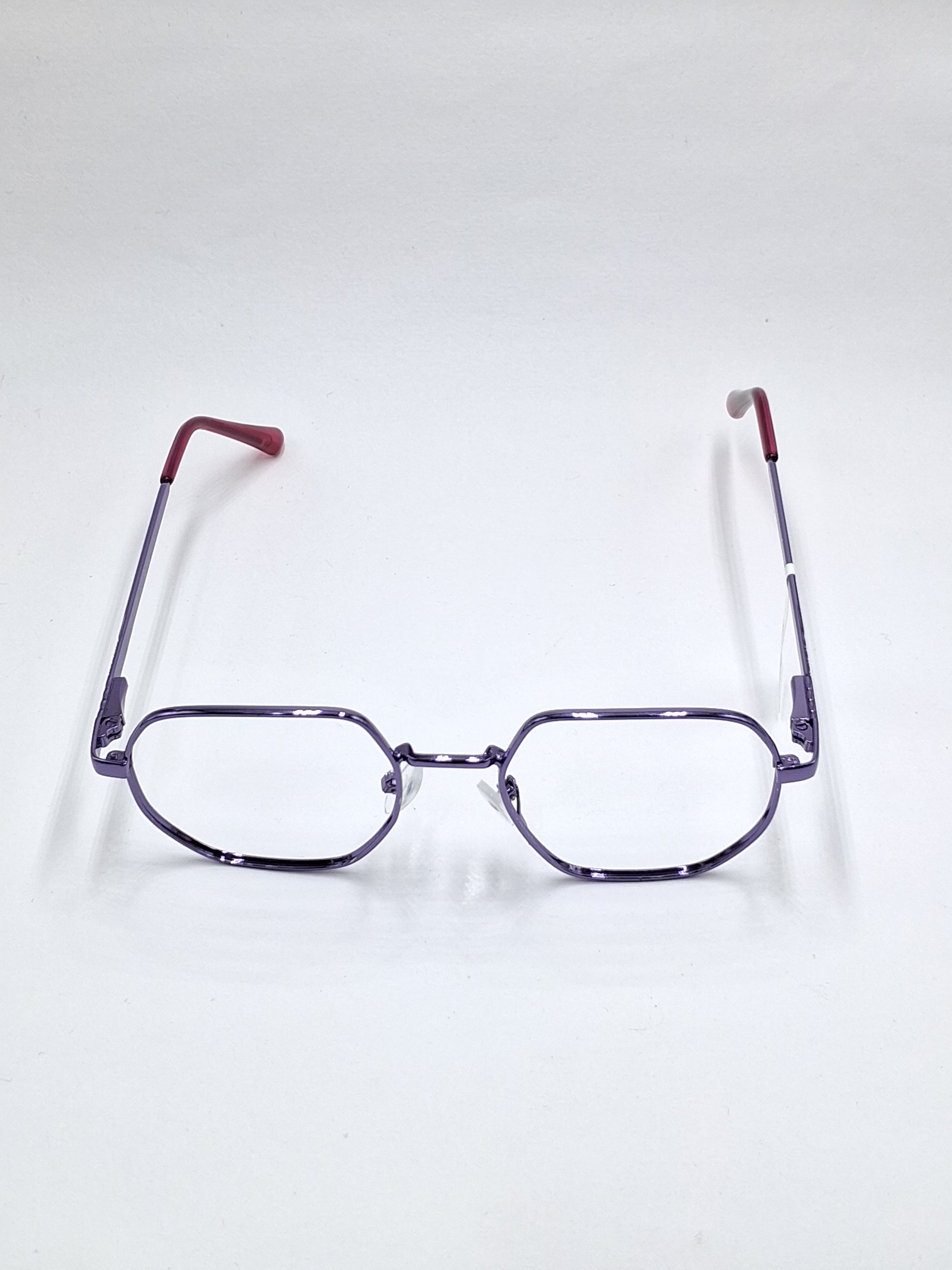 vision plus purple metal frame