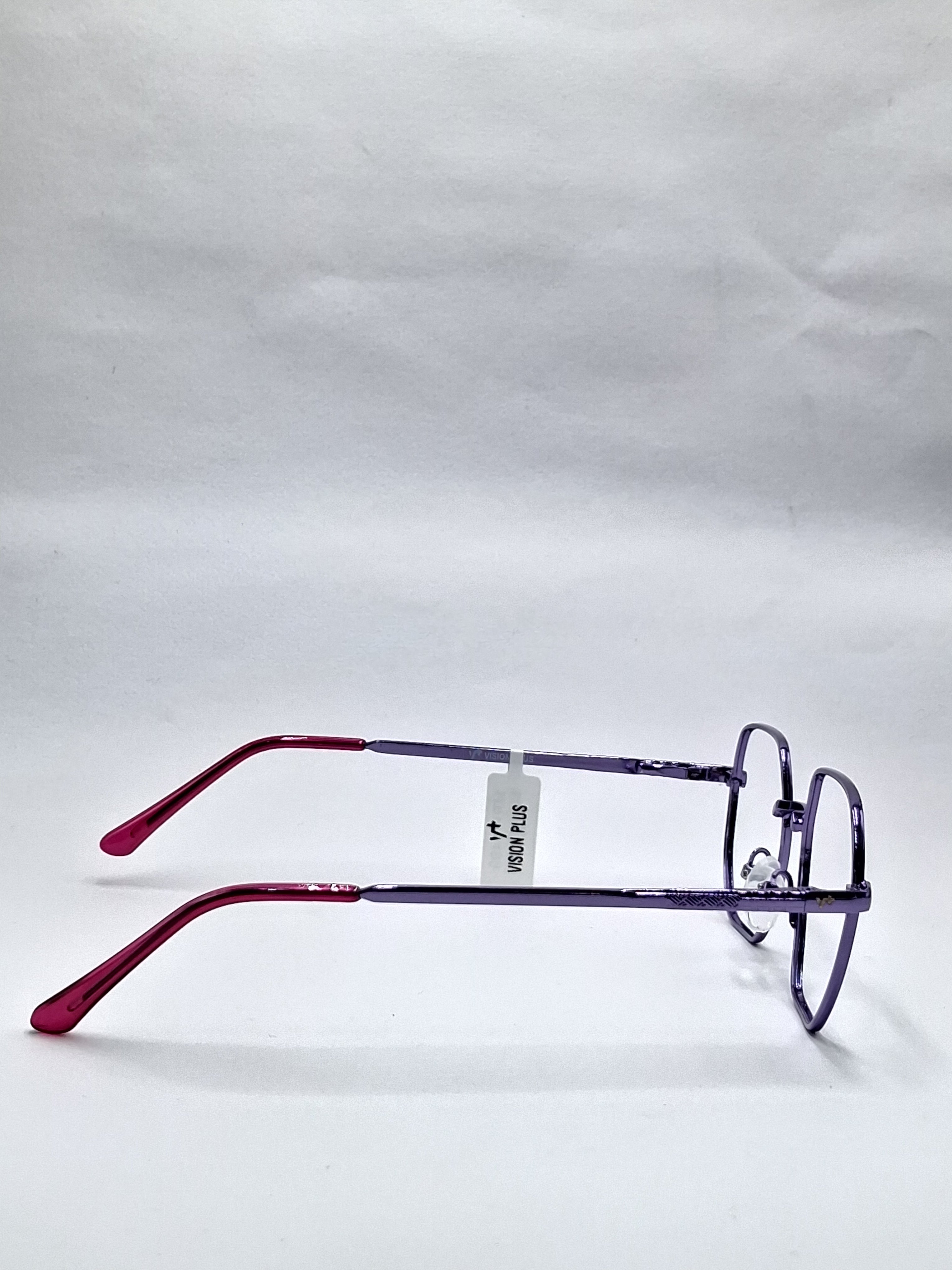 vision plus purple metal frame