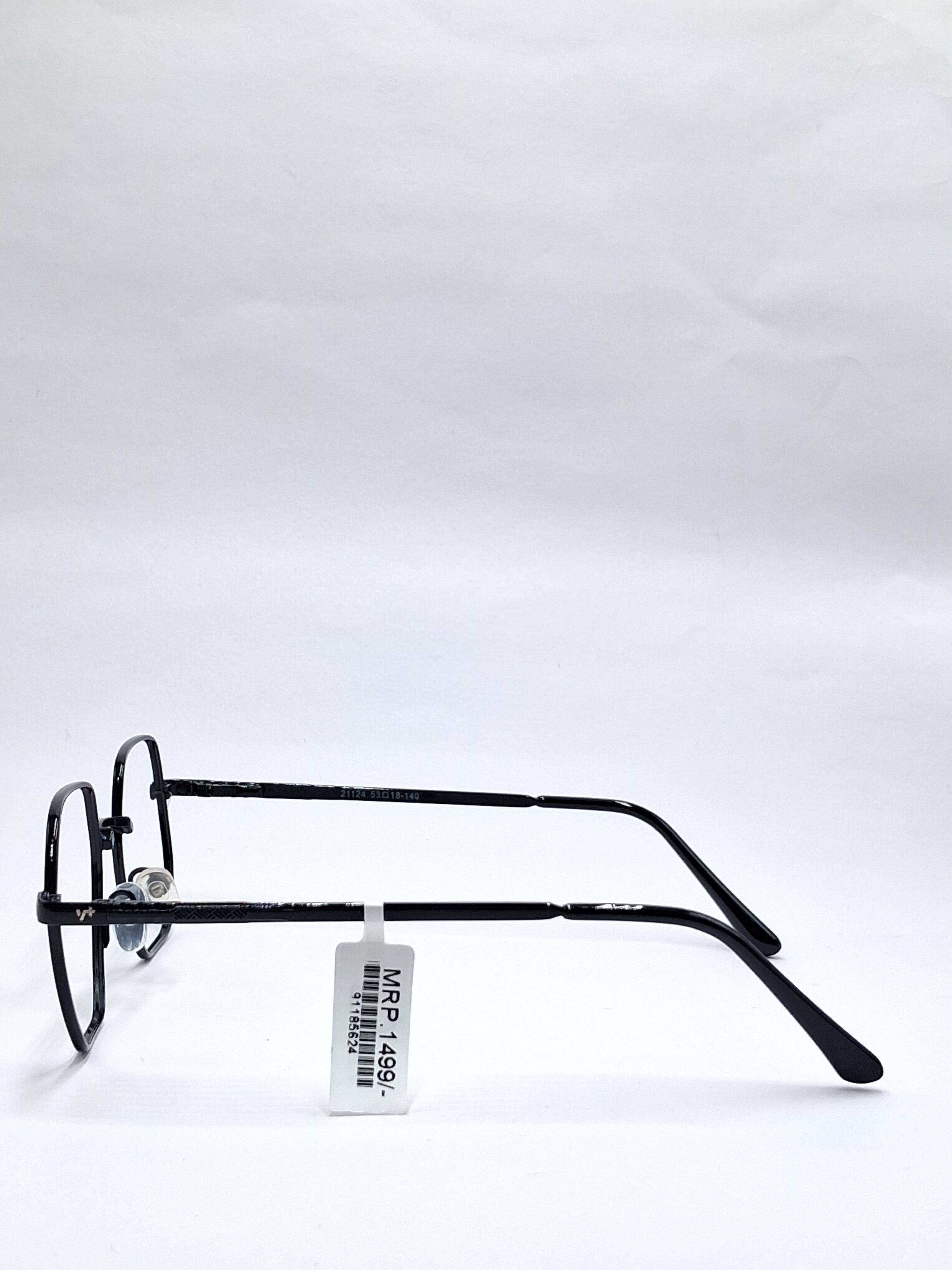 vision plus all black metal frame