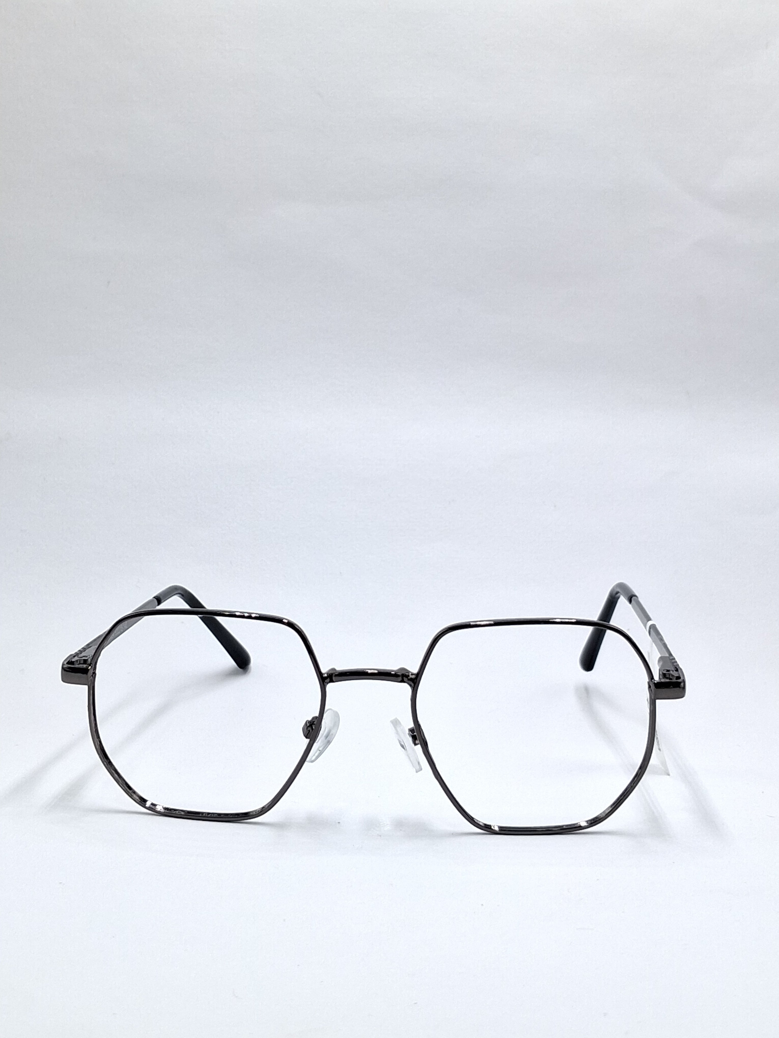 vision plus gray metal frame