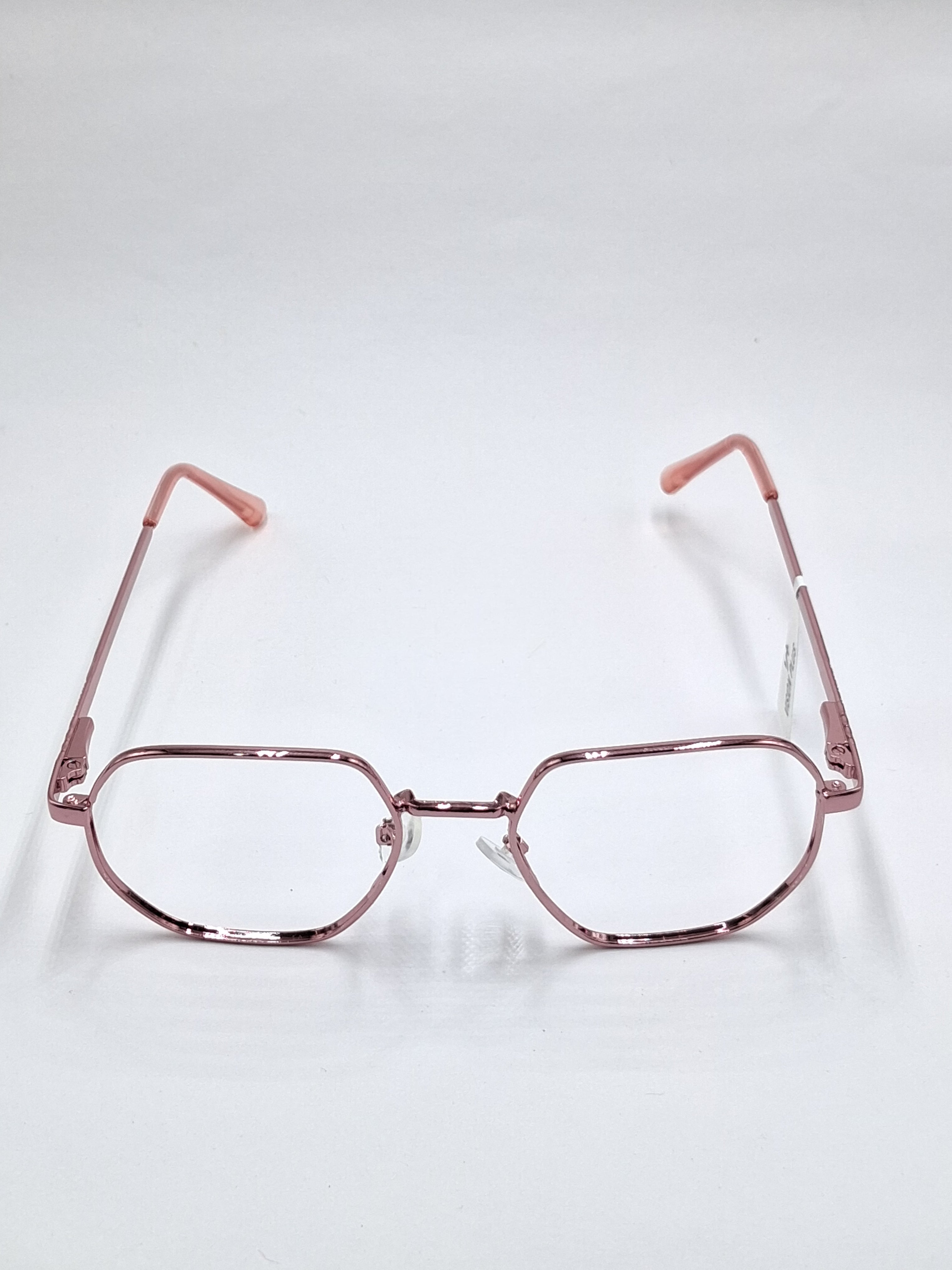 vision plus pink metal frame