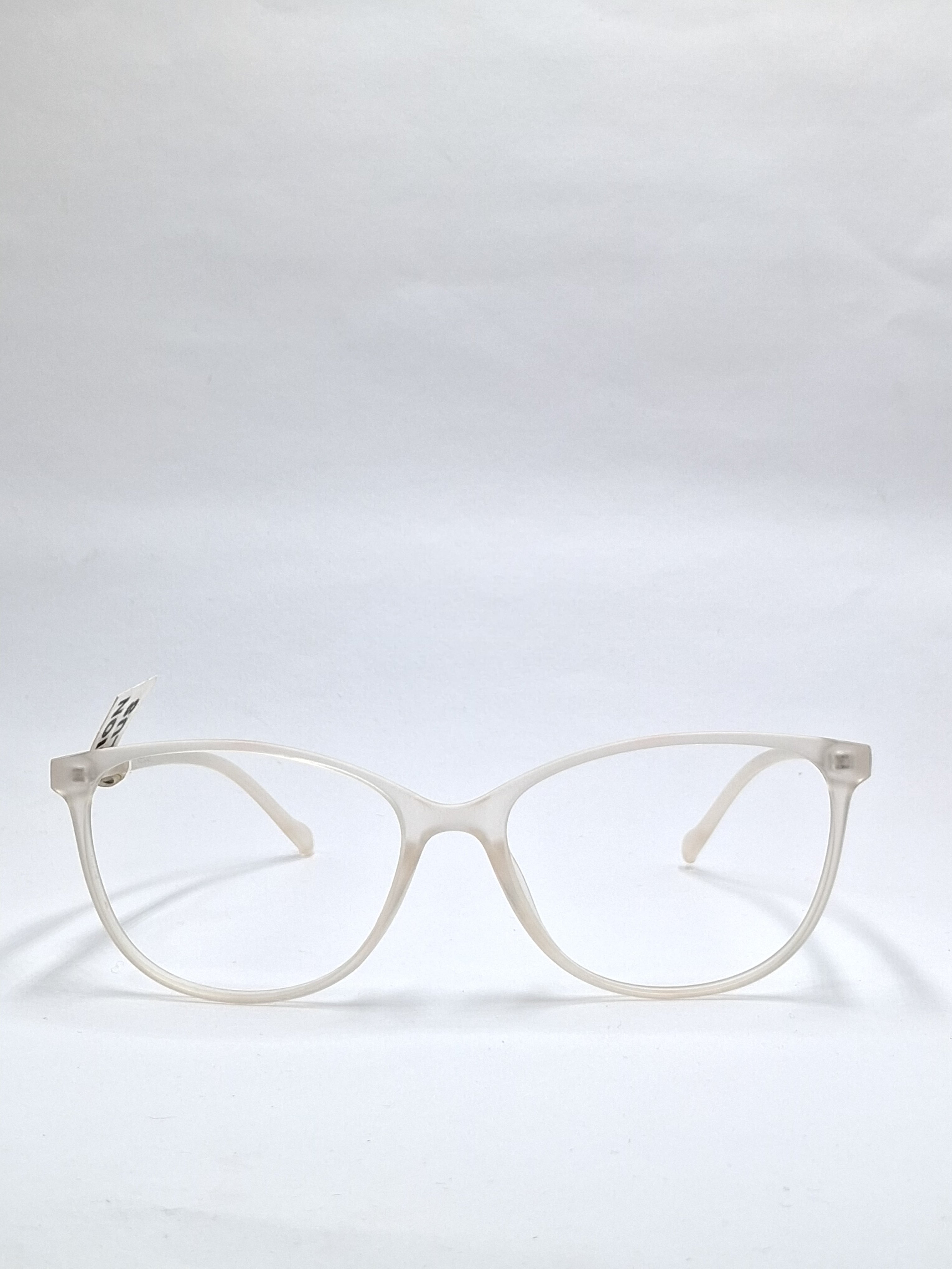 vision plus matte white frame