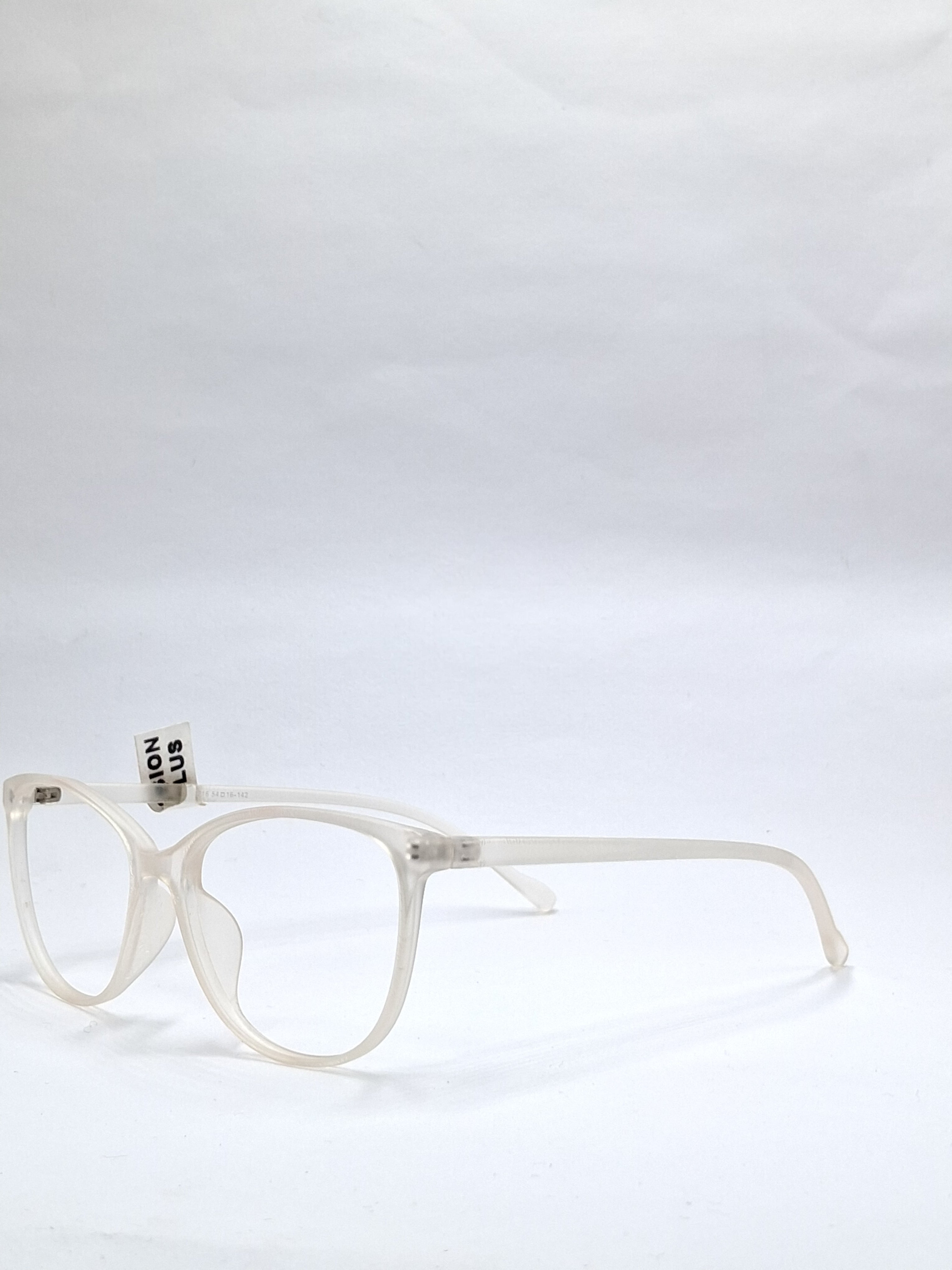 vision plus matte white frame
