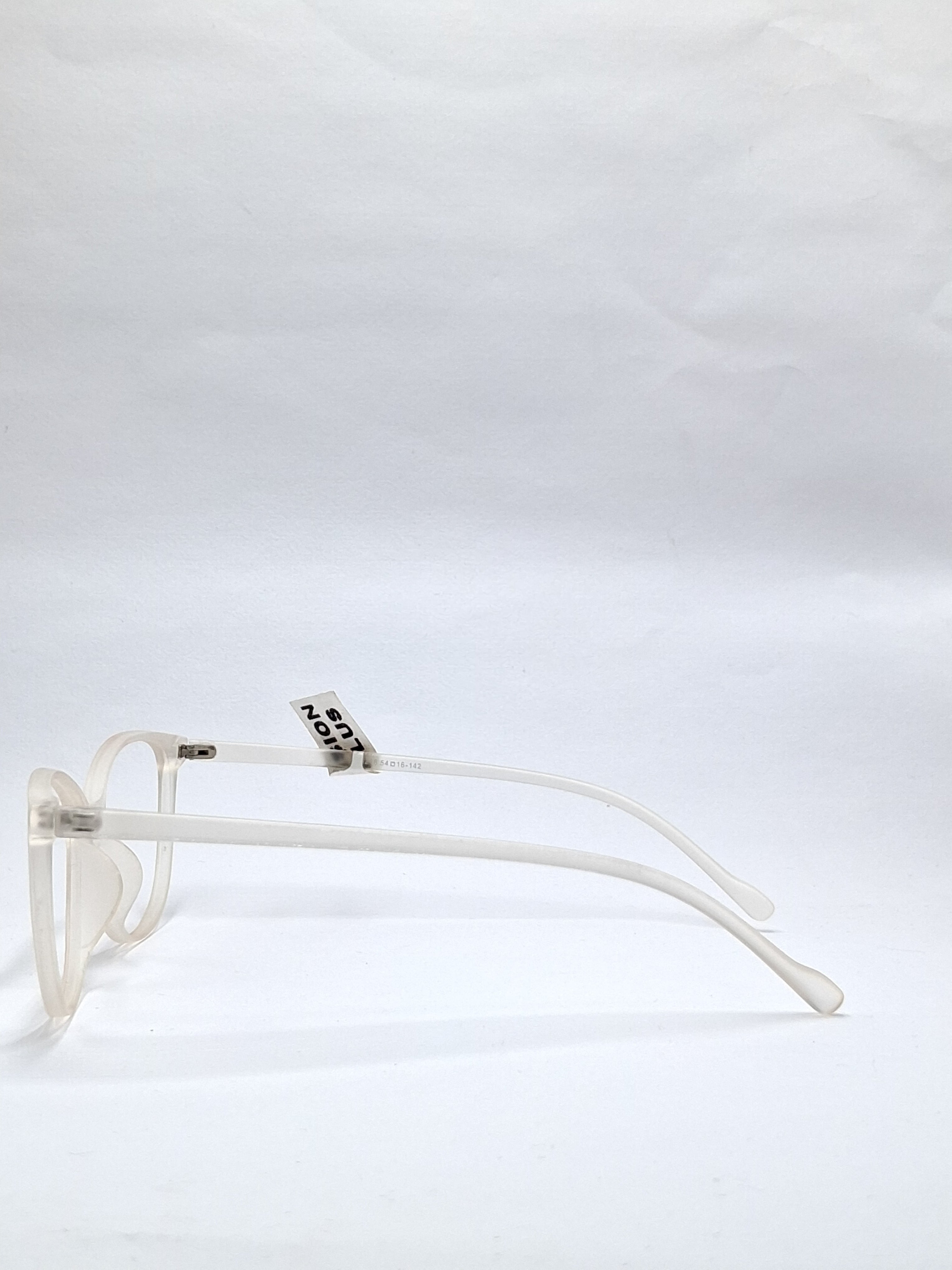 vision plus matte white frame
