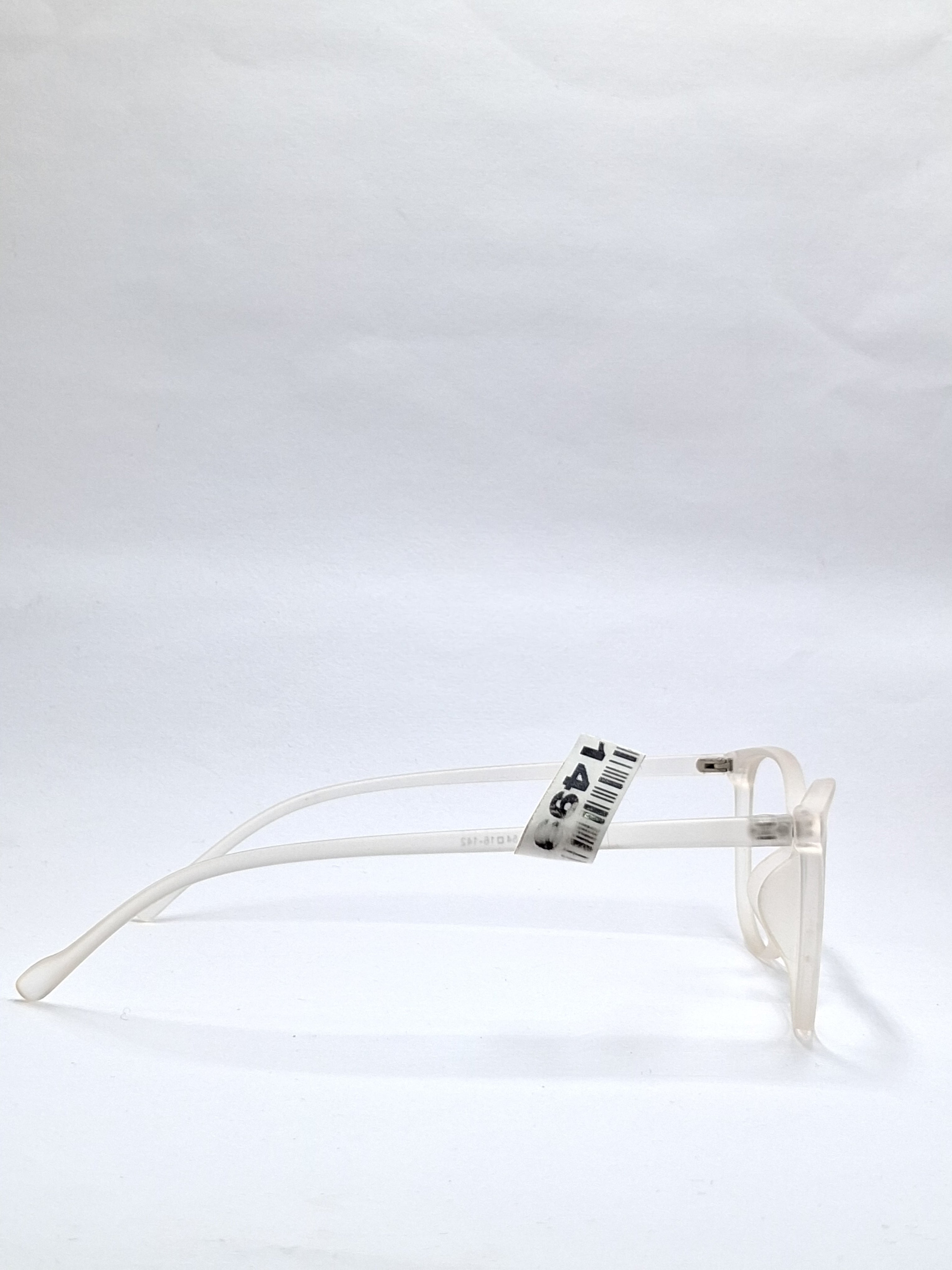 vision plus matte white frame