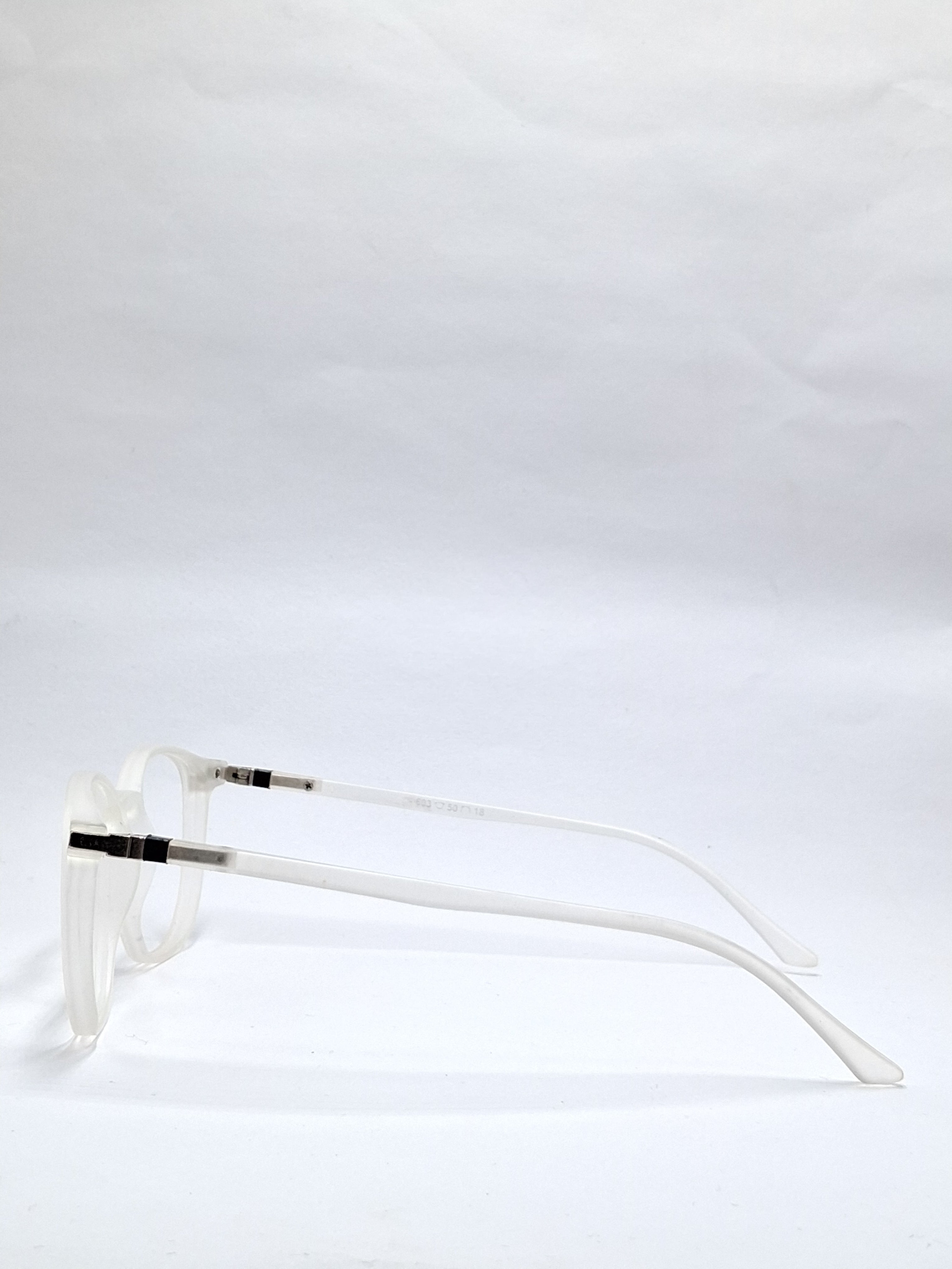 vision plus matte white frame