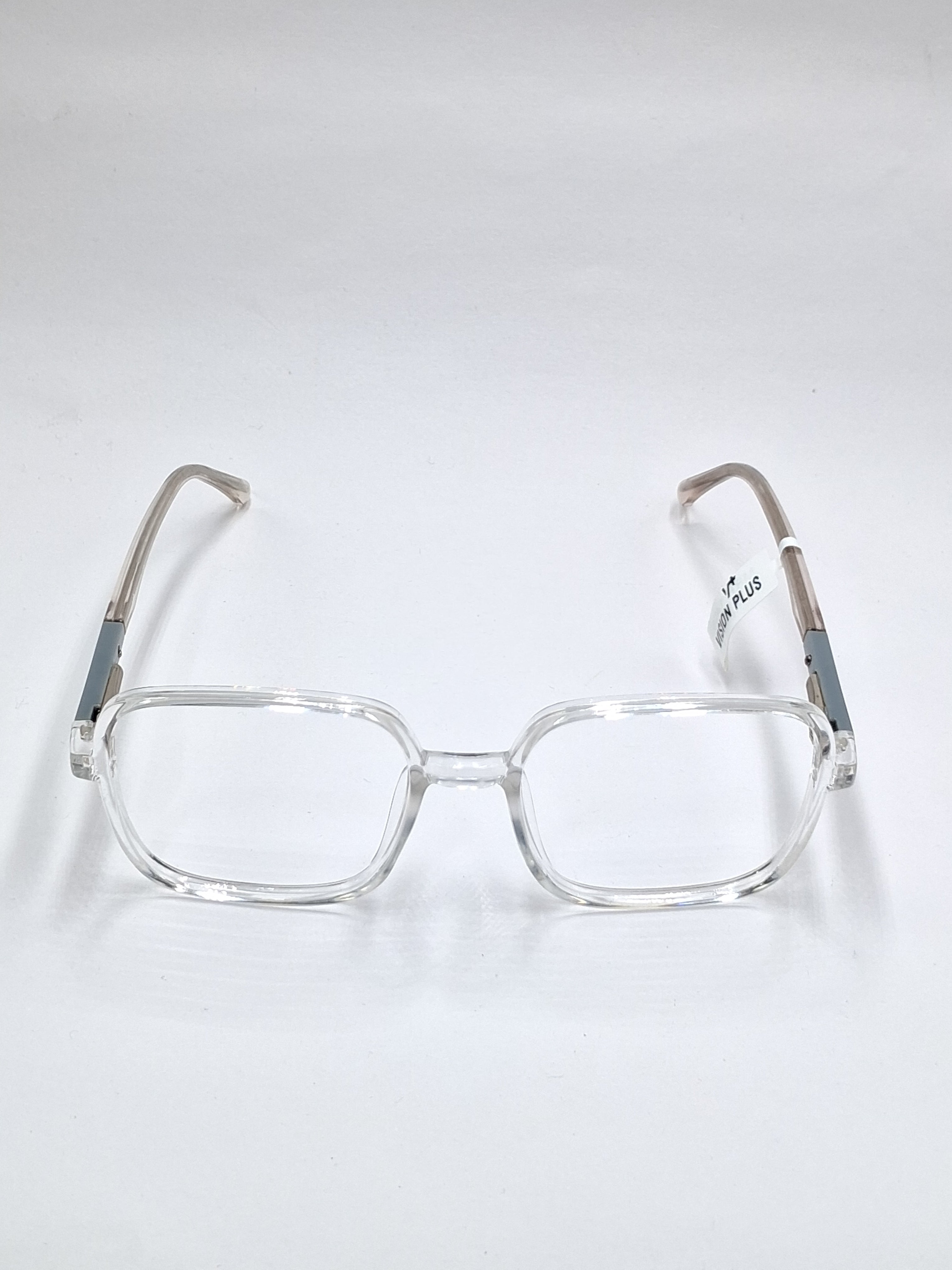 vision plus transparent with metal stick frame