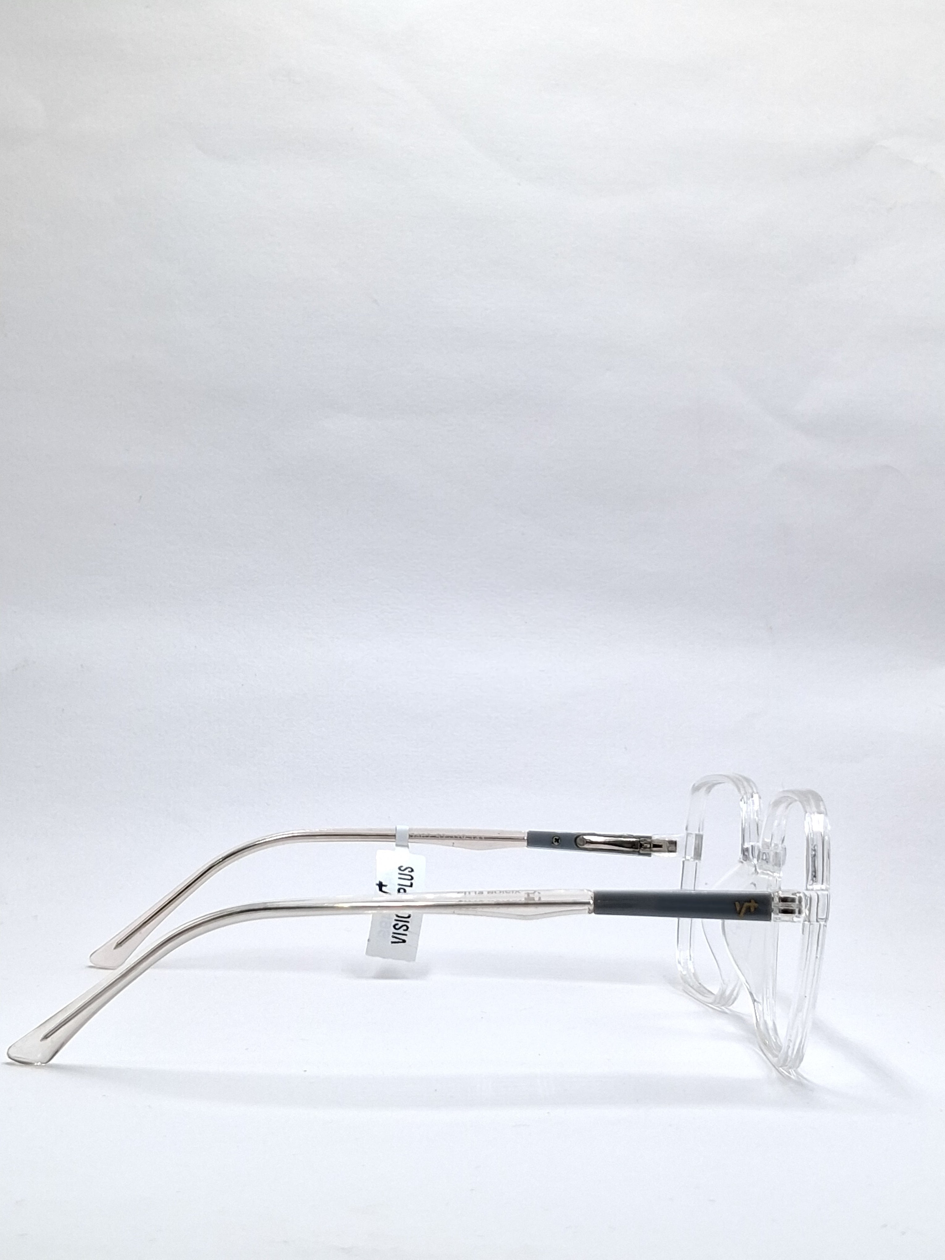 vision plus transparent with metal stick frame