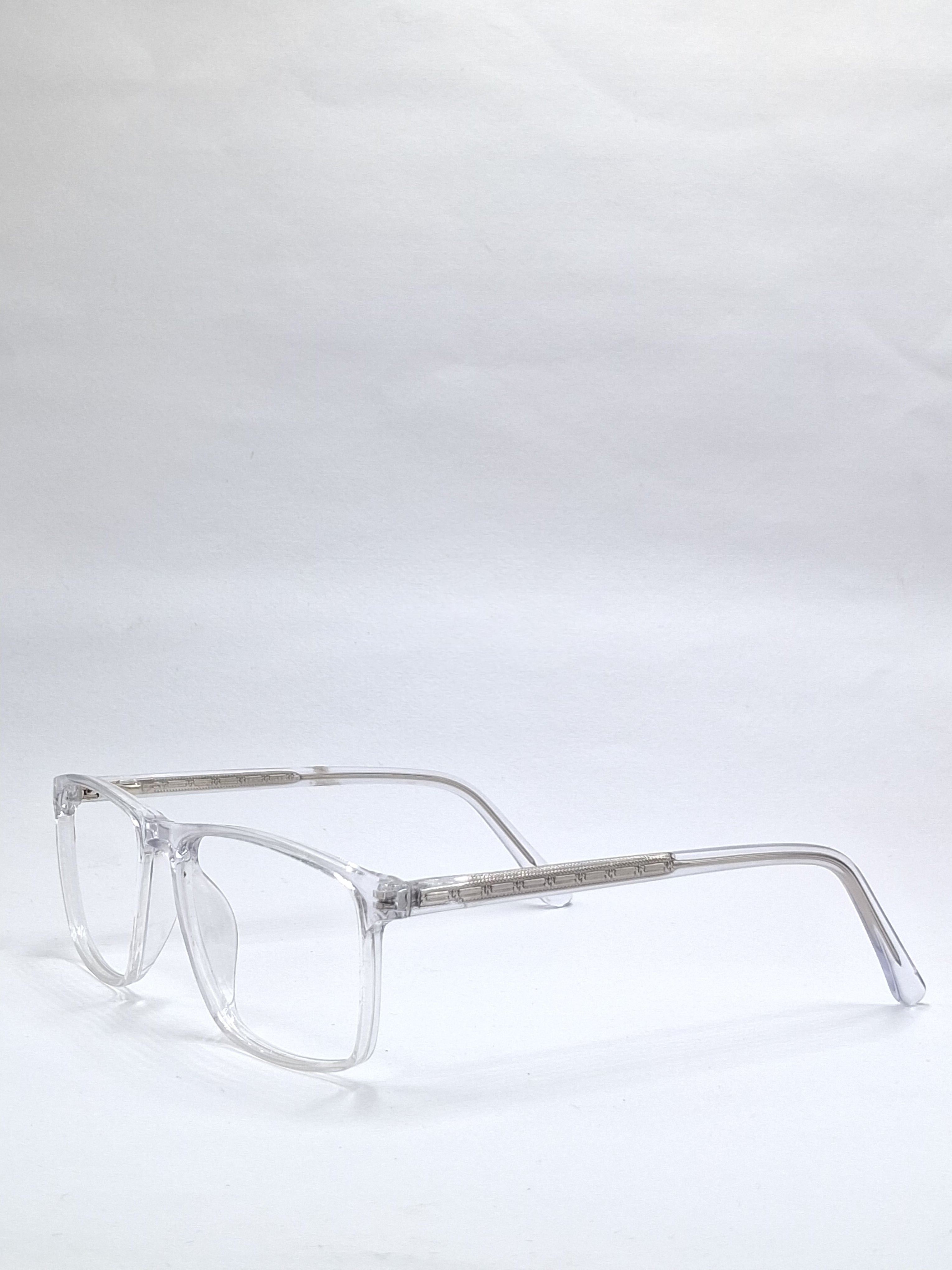 vision plus transparent with metal stick frame