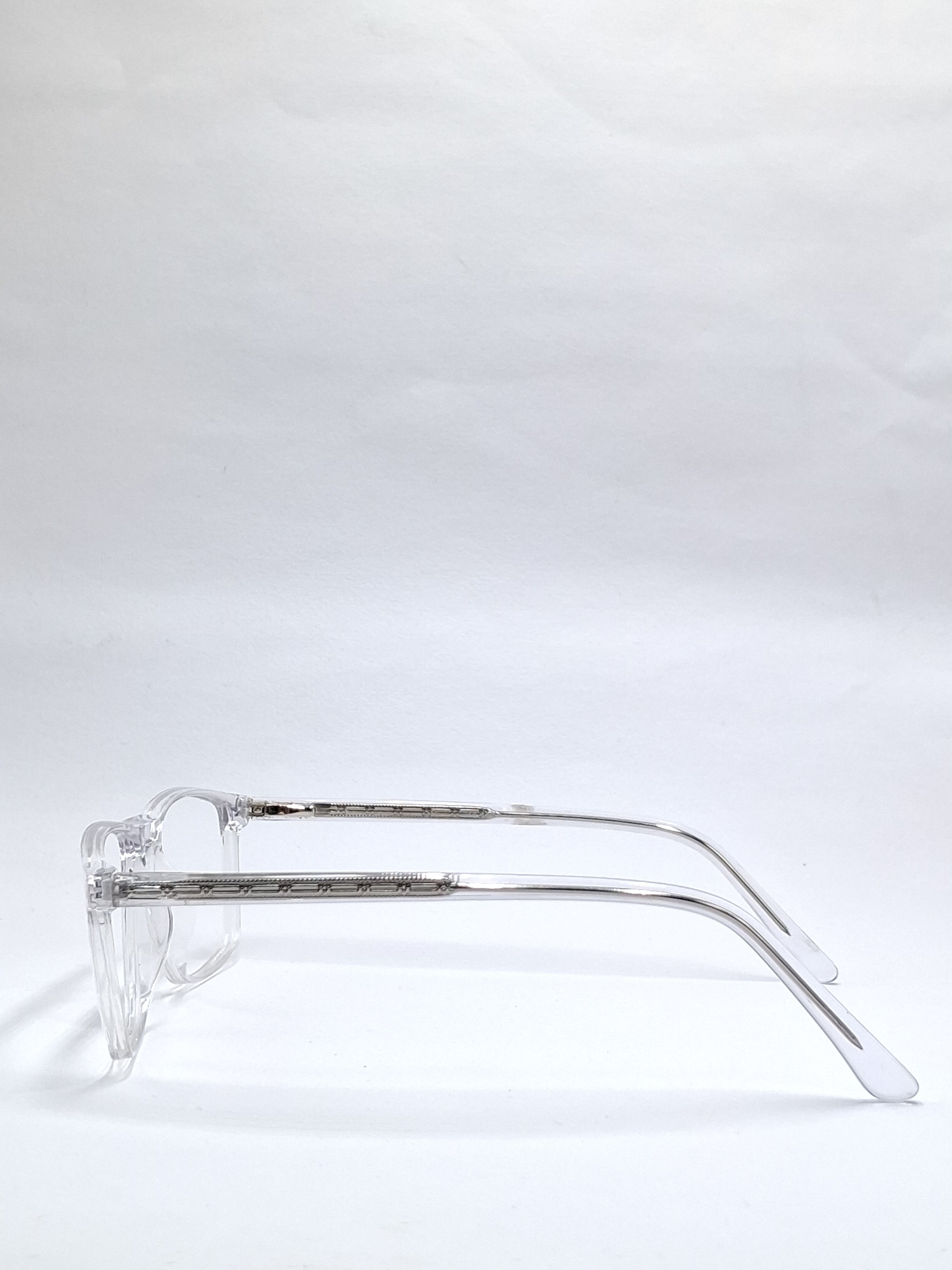 vision plus transparent with metal stick frame