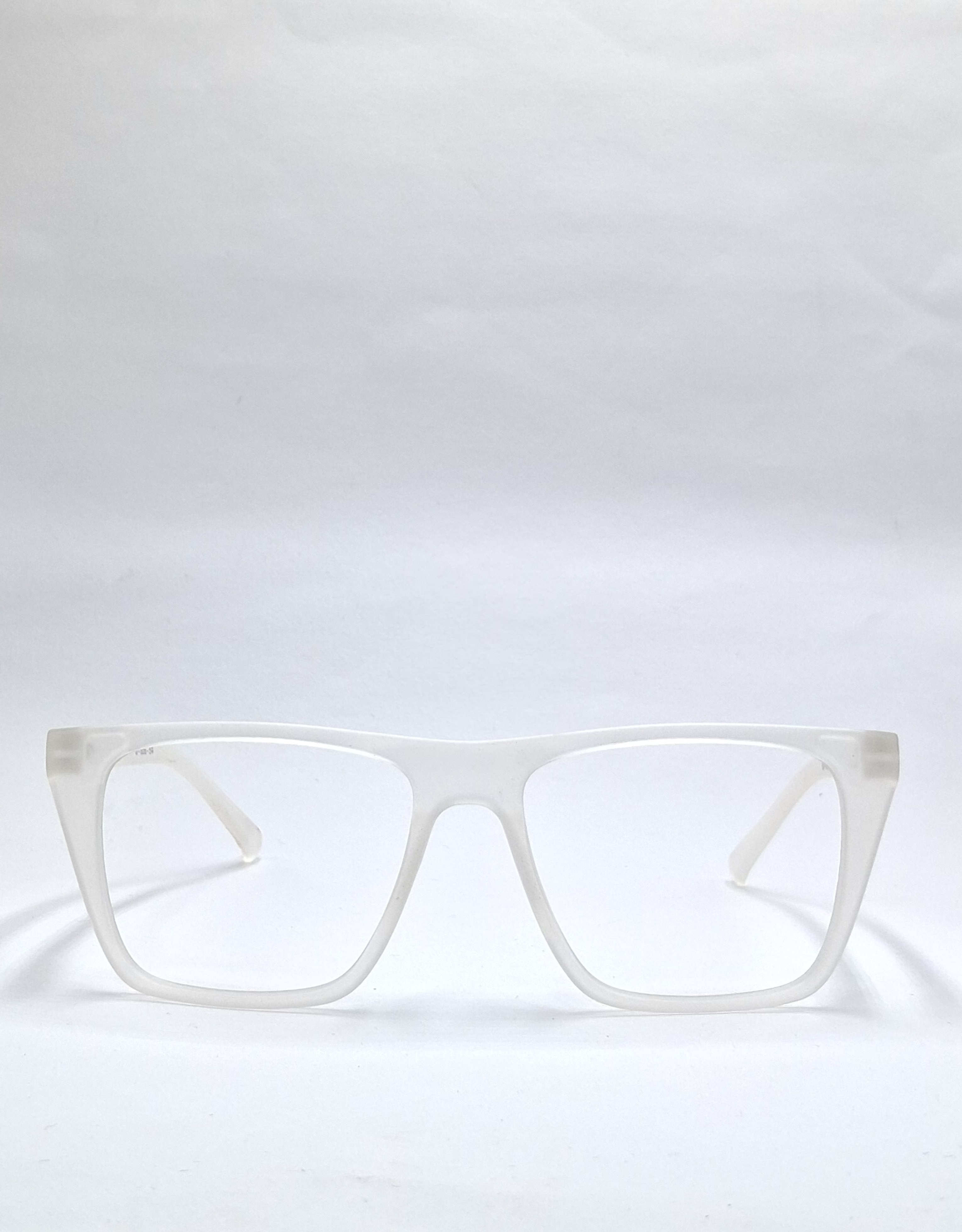 vision plus matte white frame