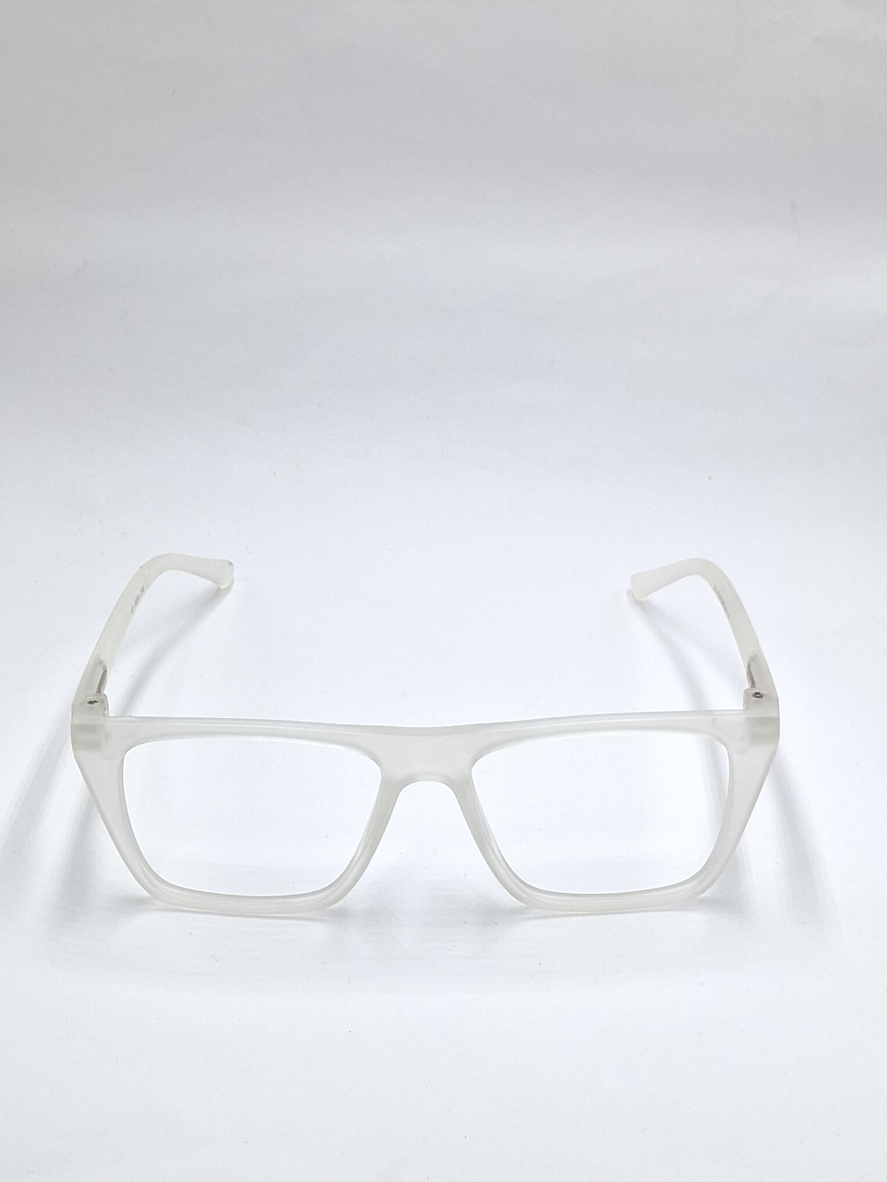 vision plus matte white frame