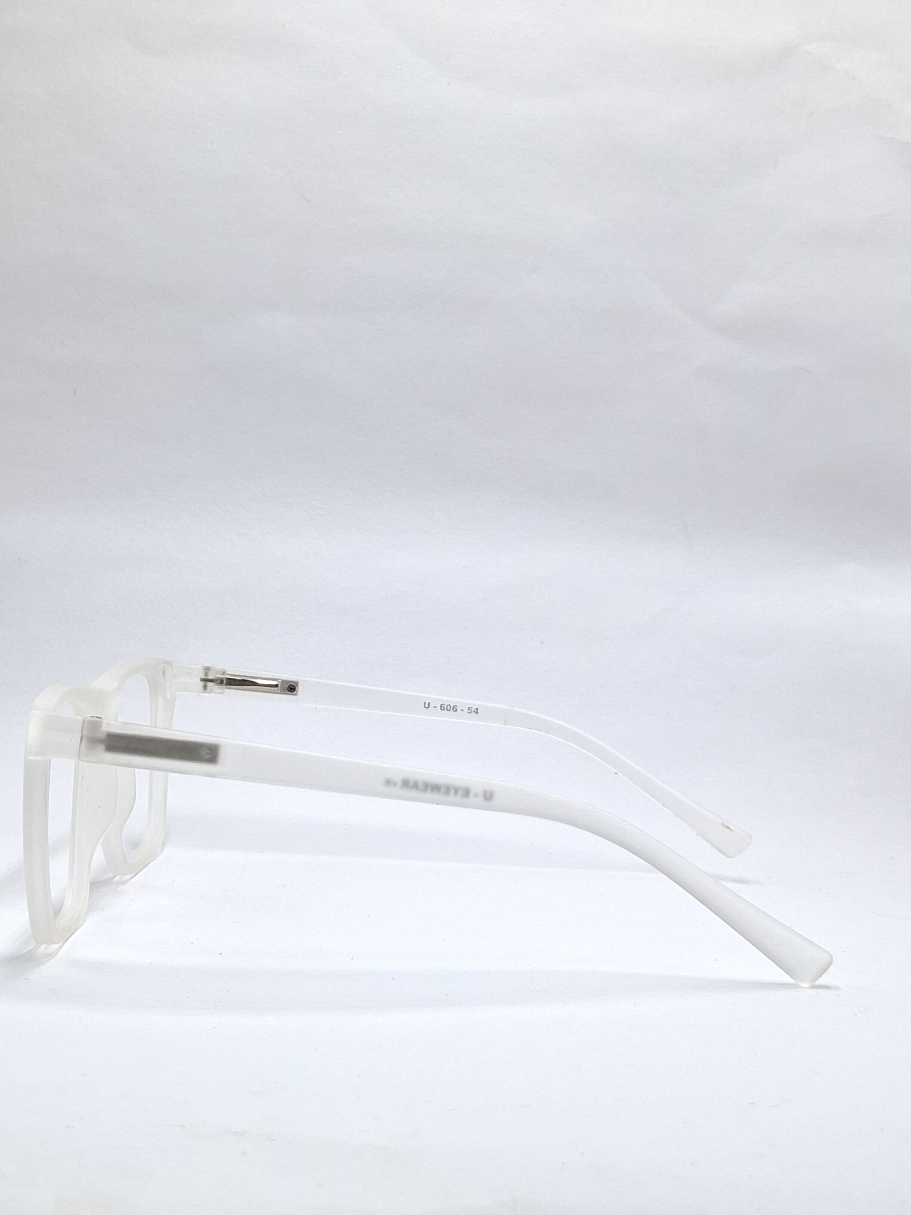 vision plus matte white frame