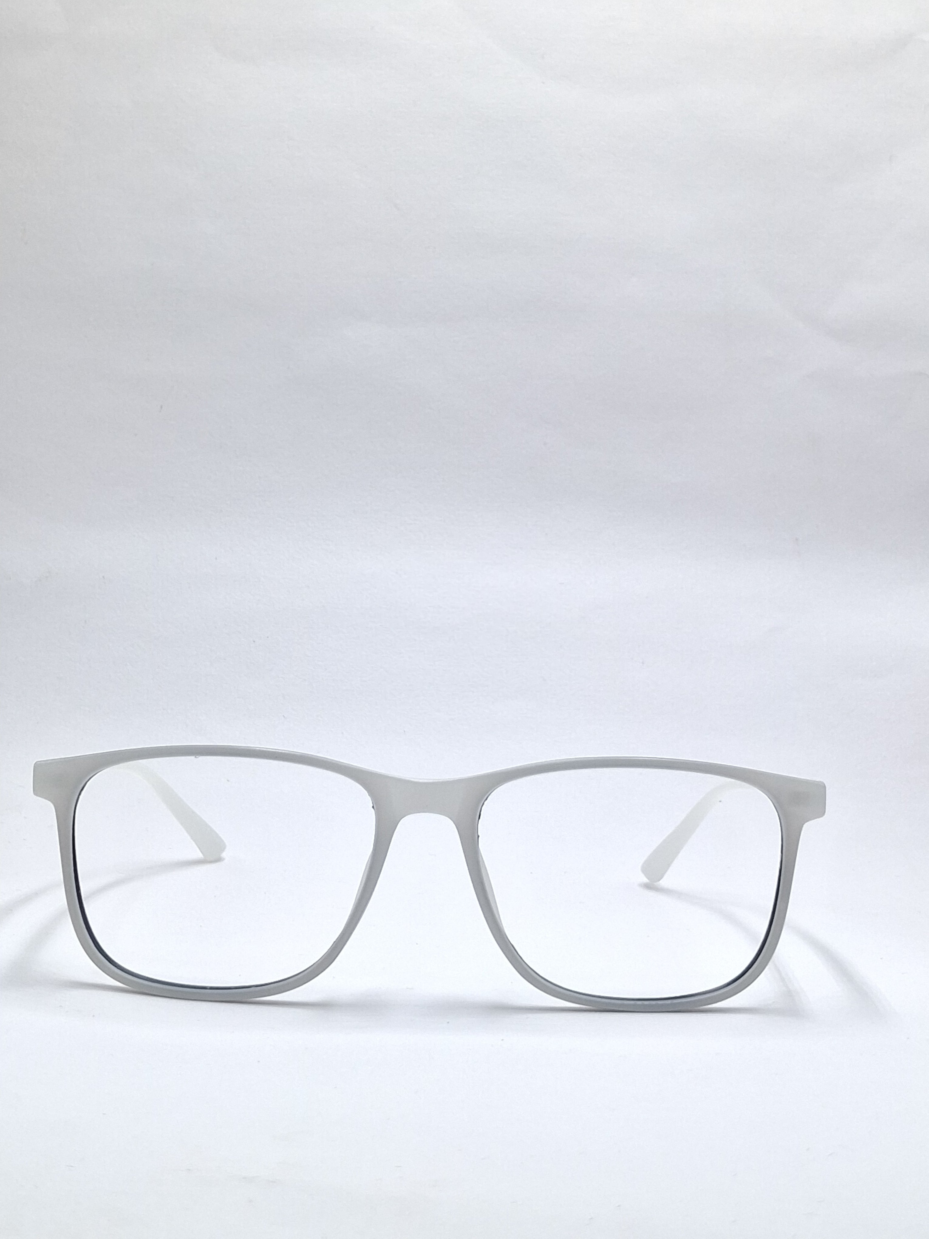vision plus matte dark white frame